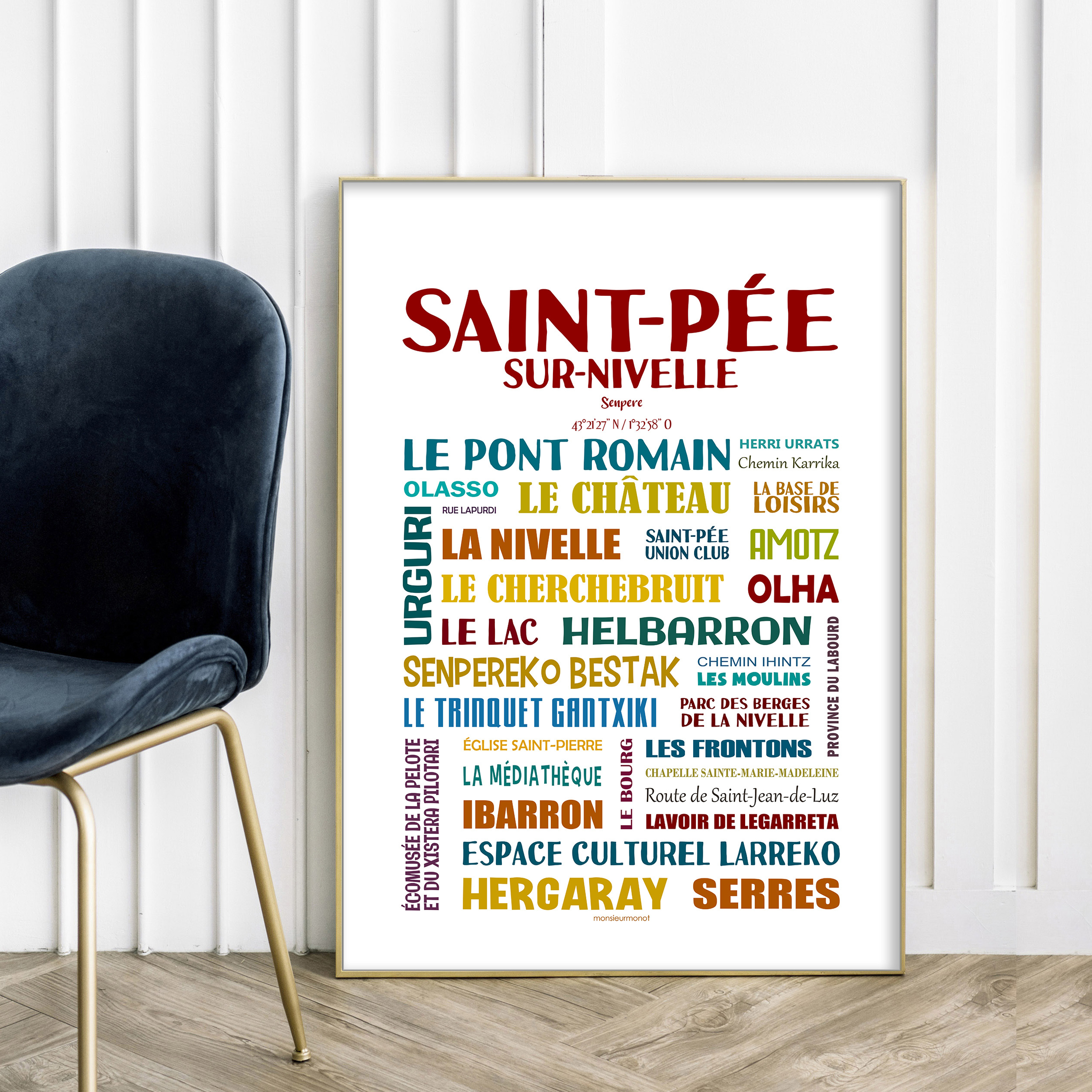 Affiche Saint Pée Sur Nivelle