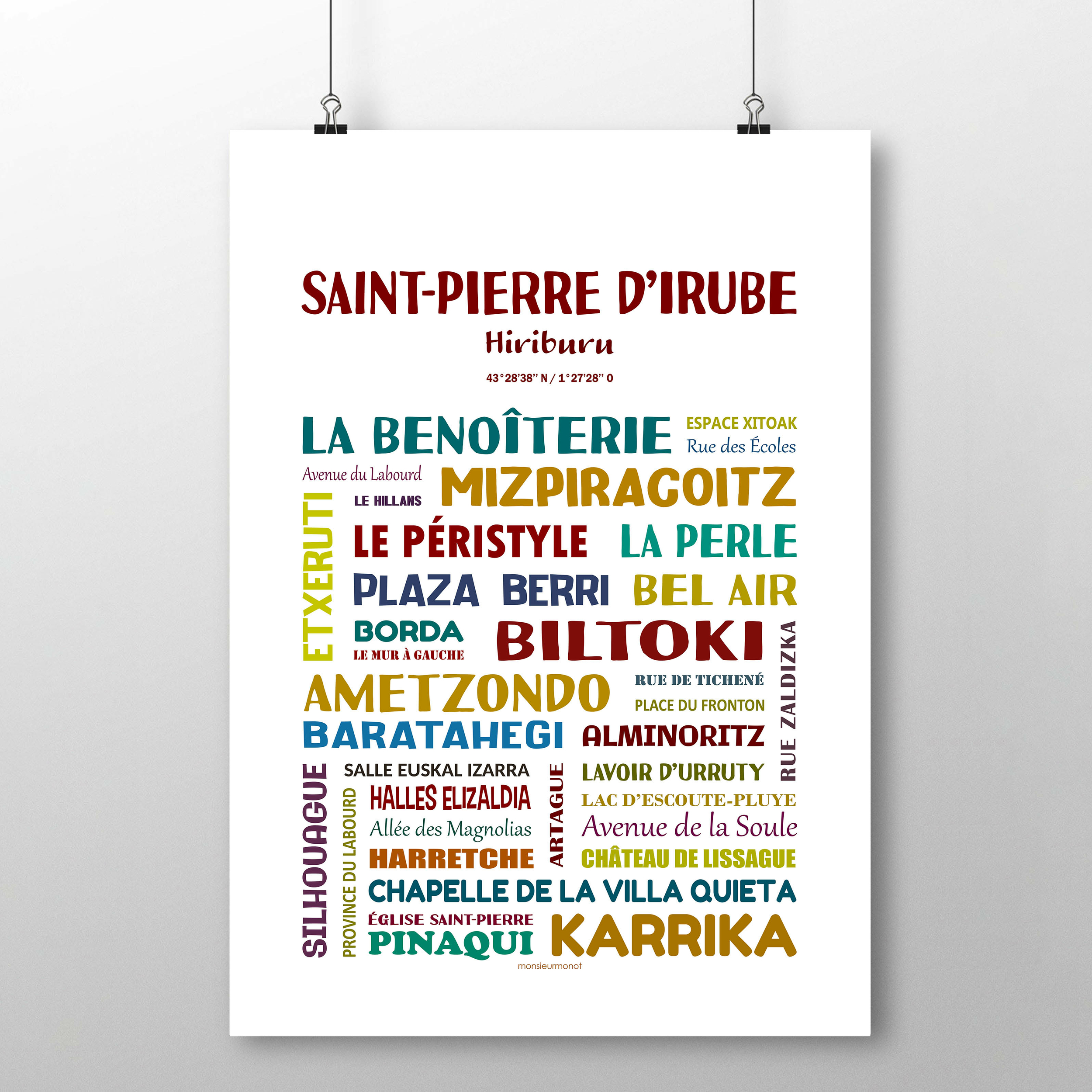 affiche Saint Pierre dirube