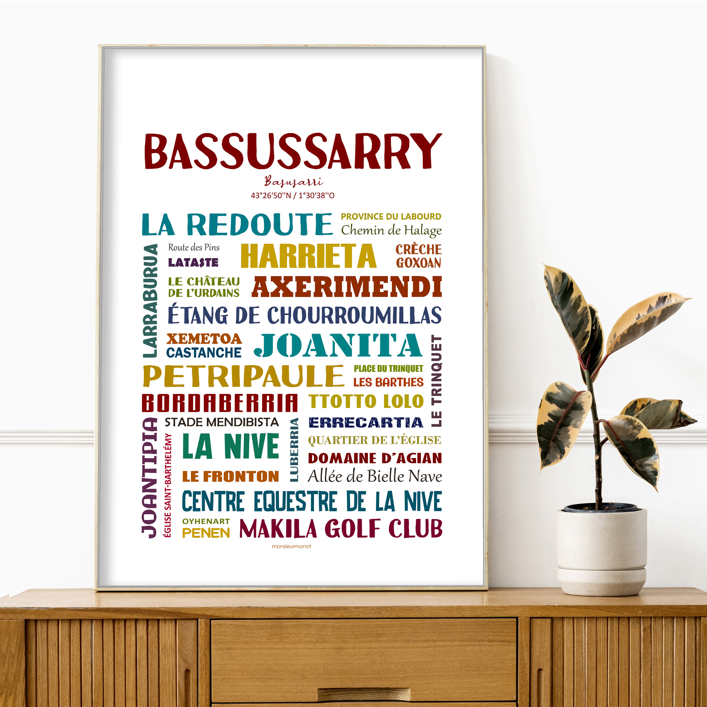 affiche de bassussarry