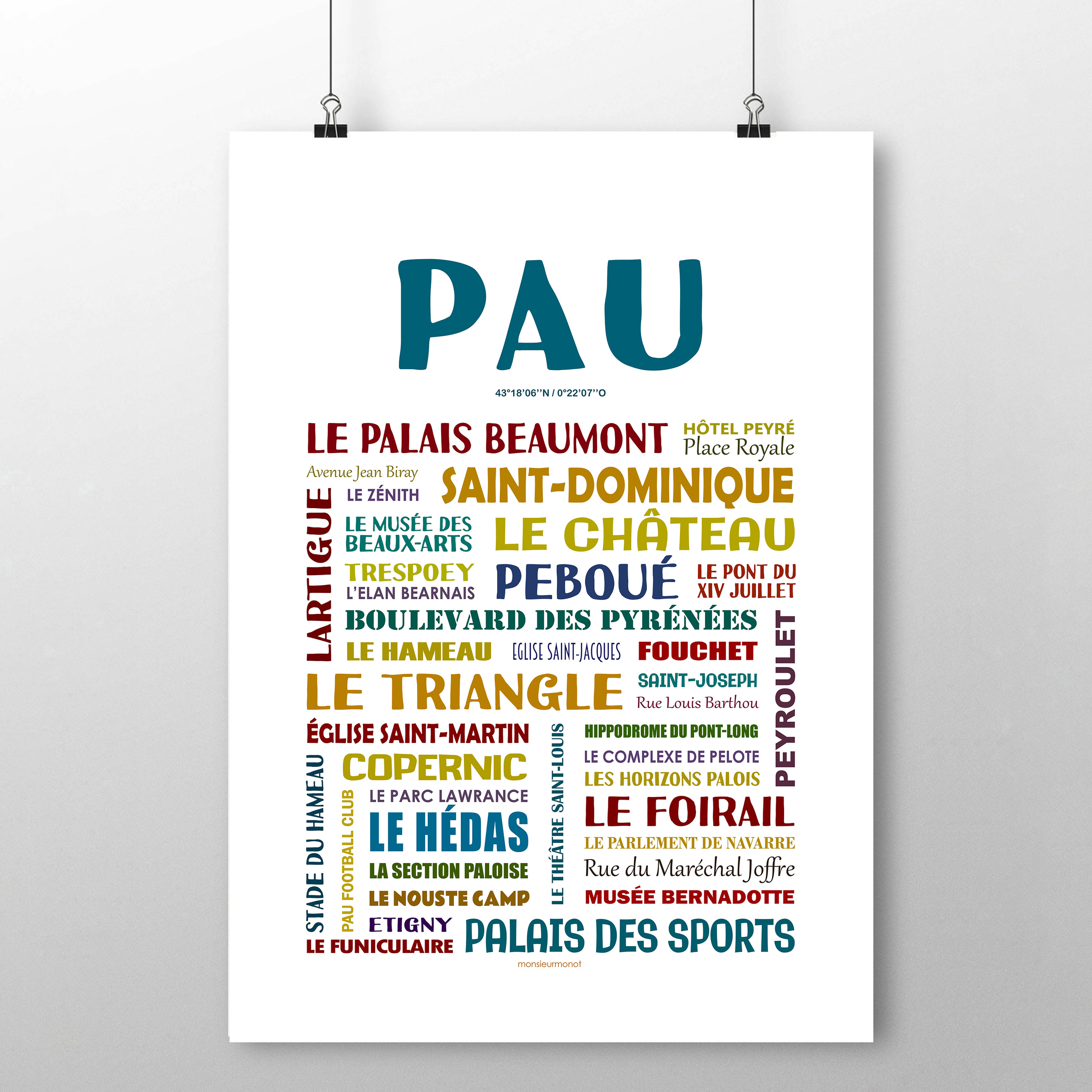 affiche de Pau 2