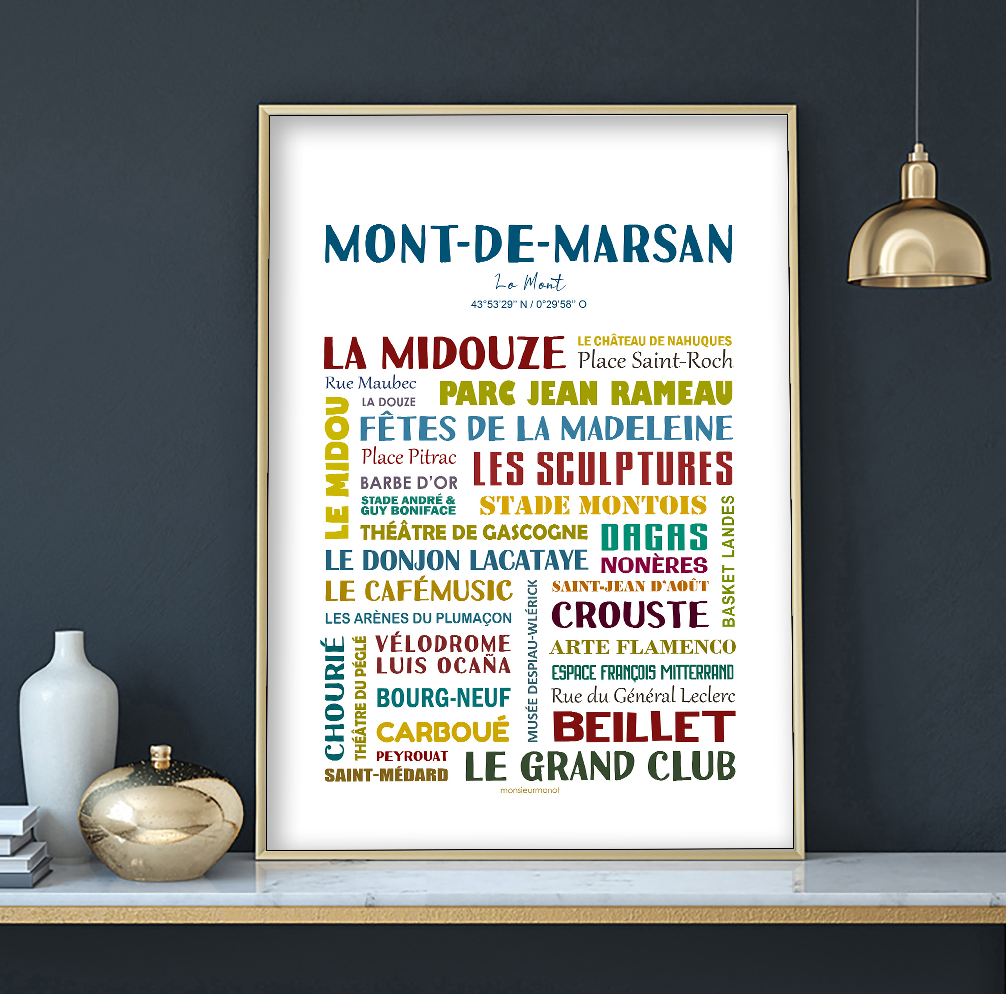 affiche de Mont de Marsan