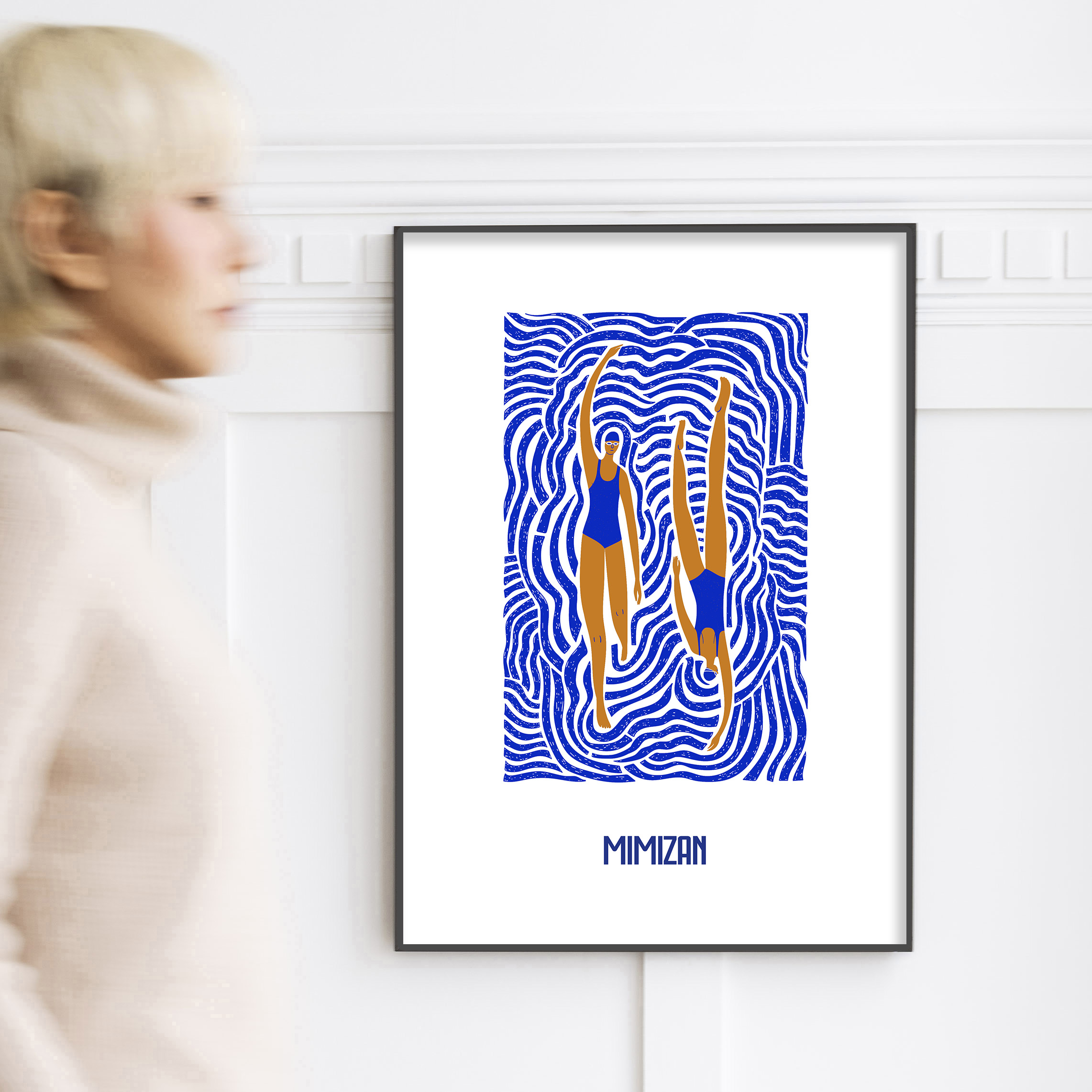 affiche Mimizan Nage
