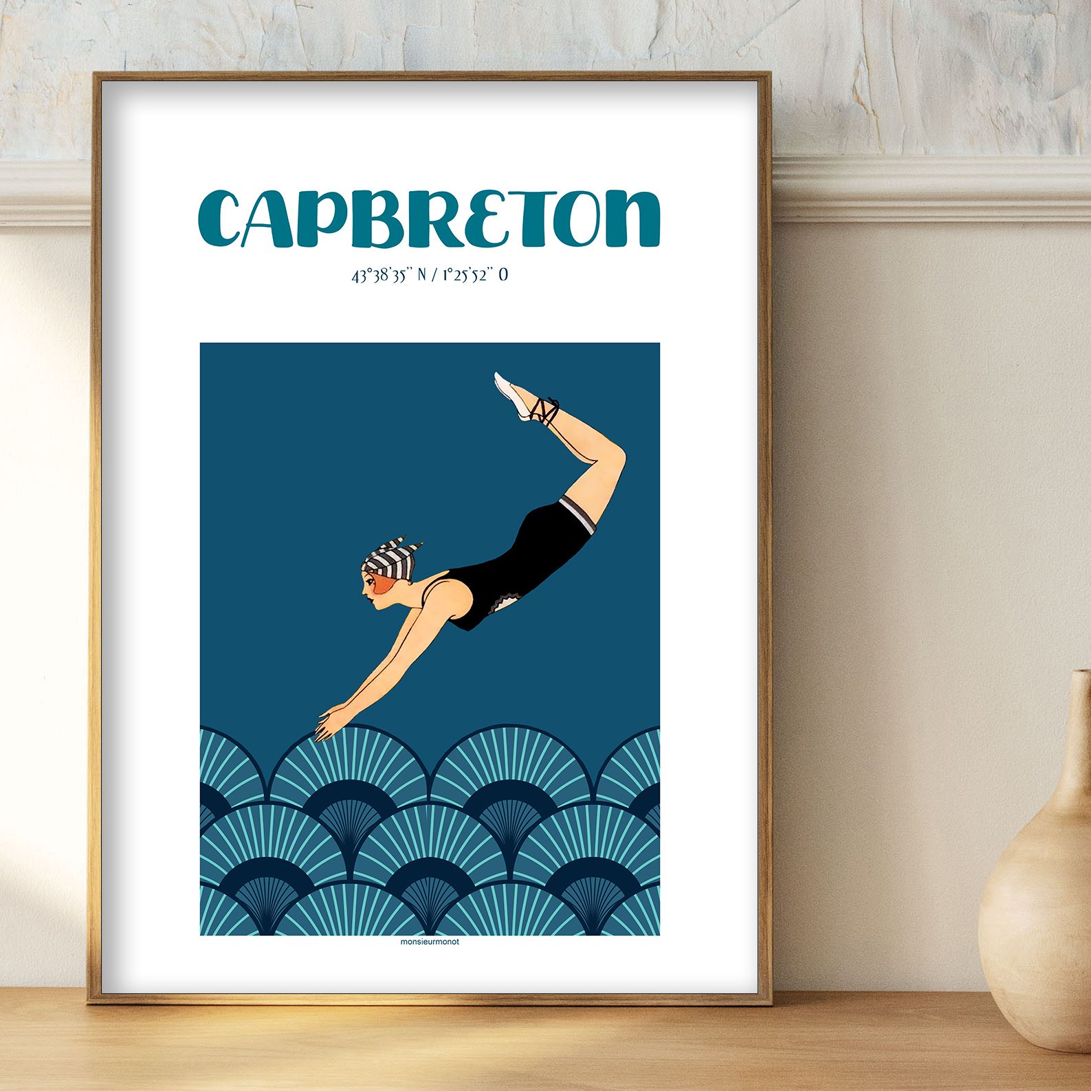 Affiche Cap-Breton Bord de mer
