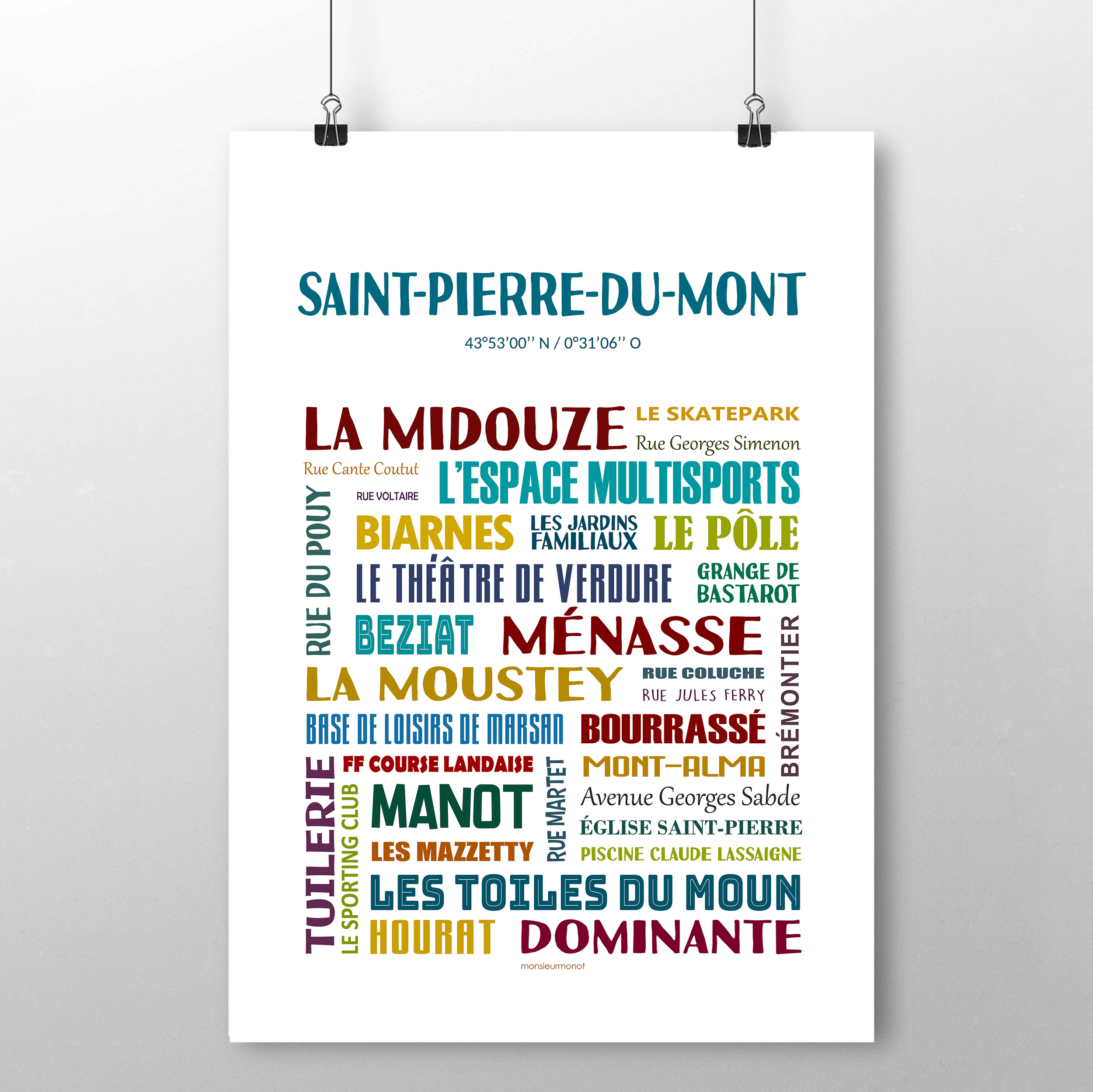 affiche Saint-Pierre du Mont