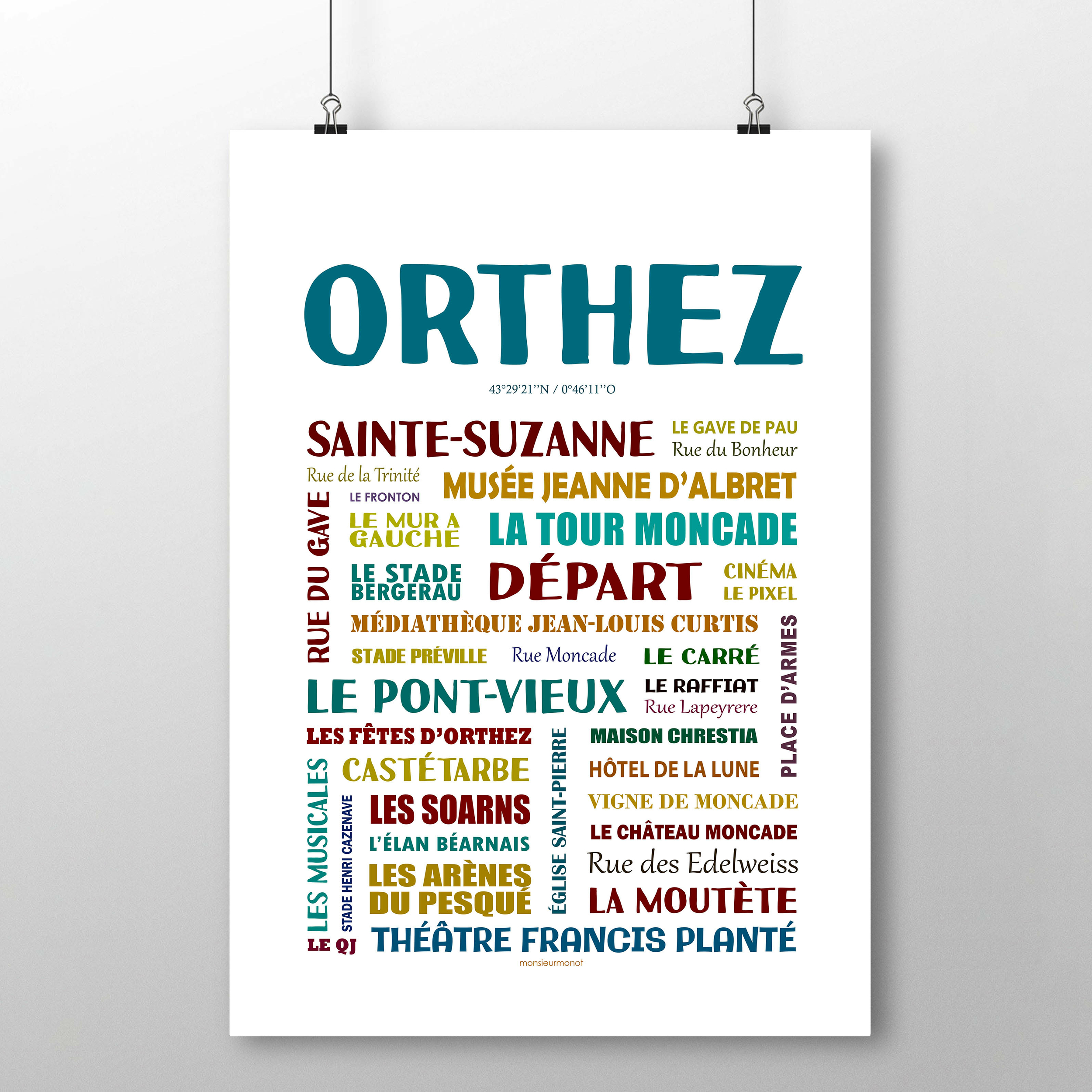 affiche de Orthez 2