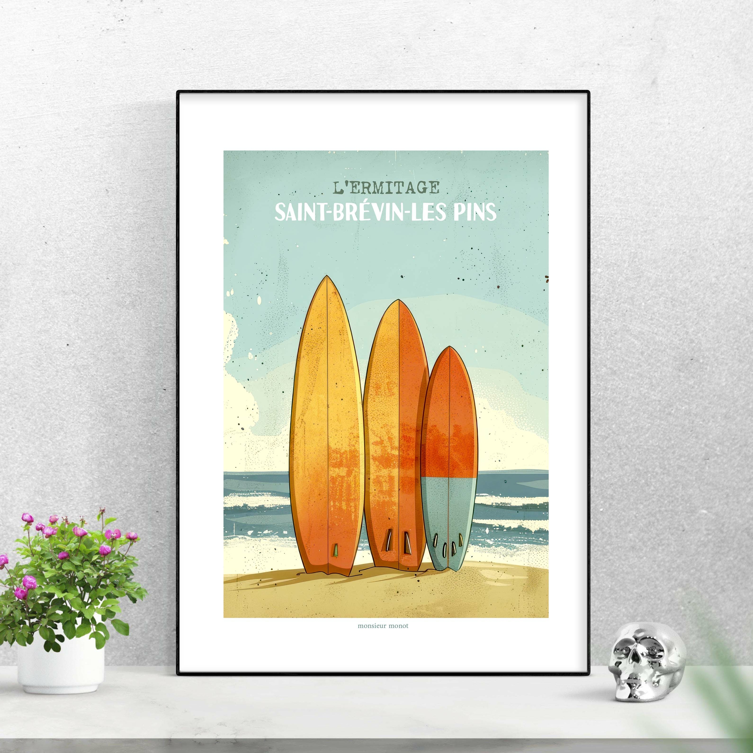 affiche de SAINT-BREVIN LES PINS - Lermitage