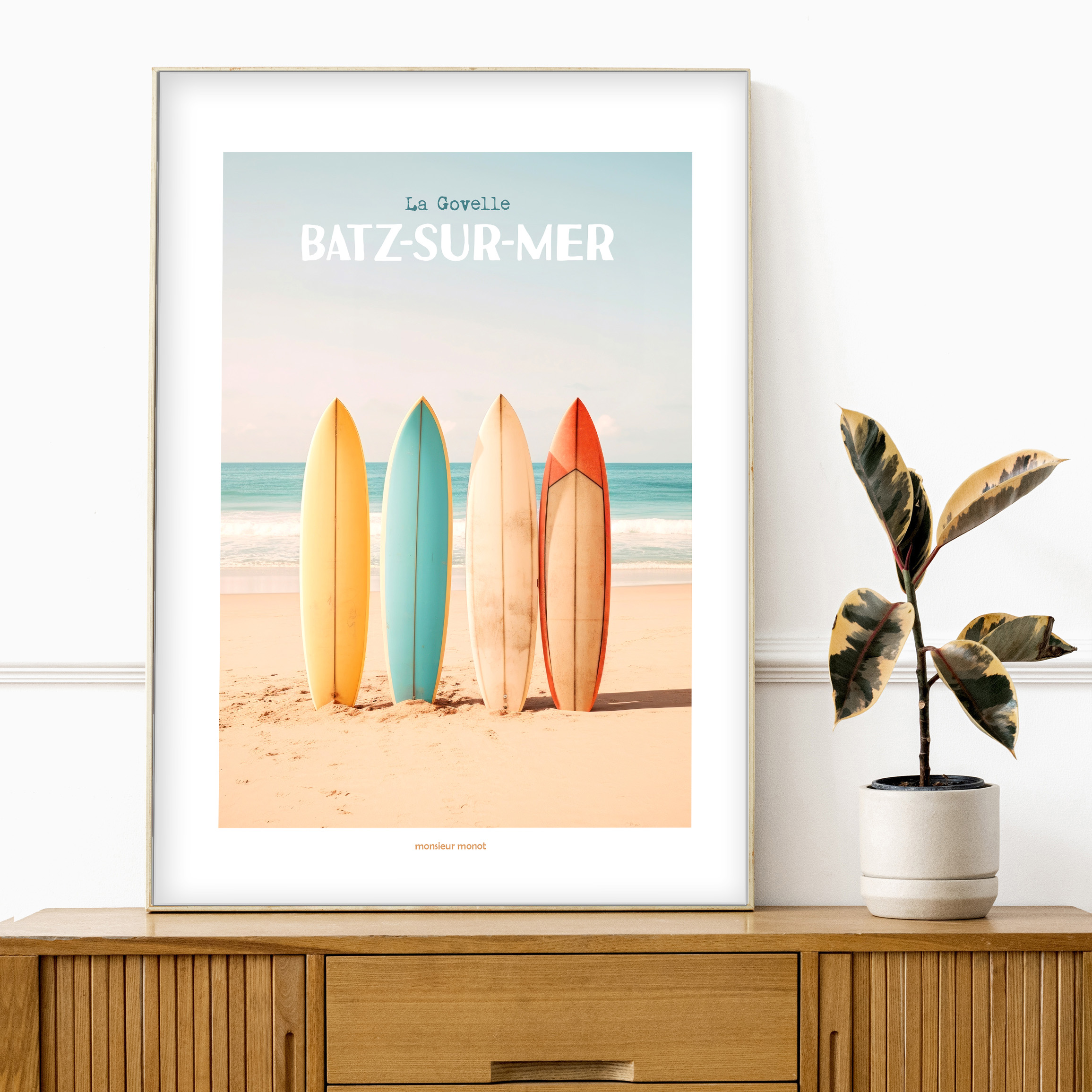 affiche  BATZ SUR MER La Govelle