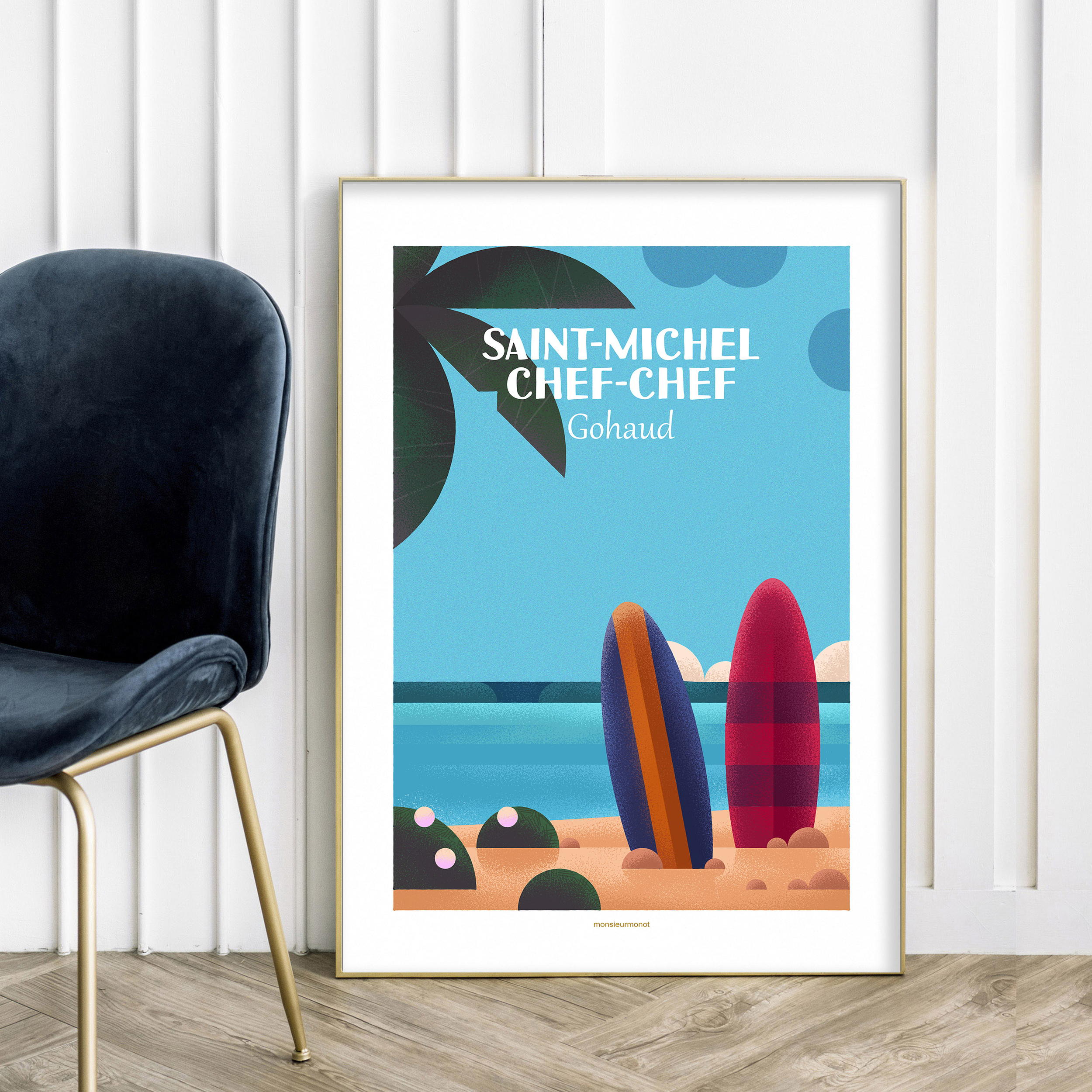 Affiche SAINT MICHEL CHEF CHEF