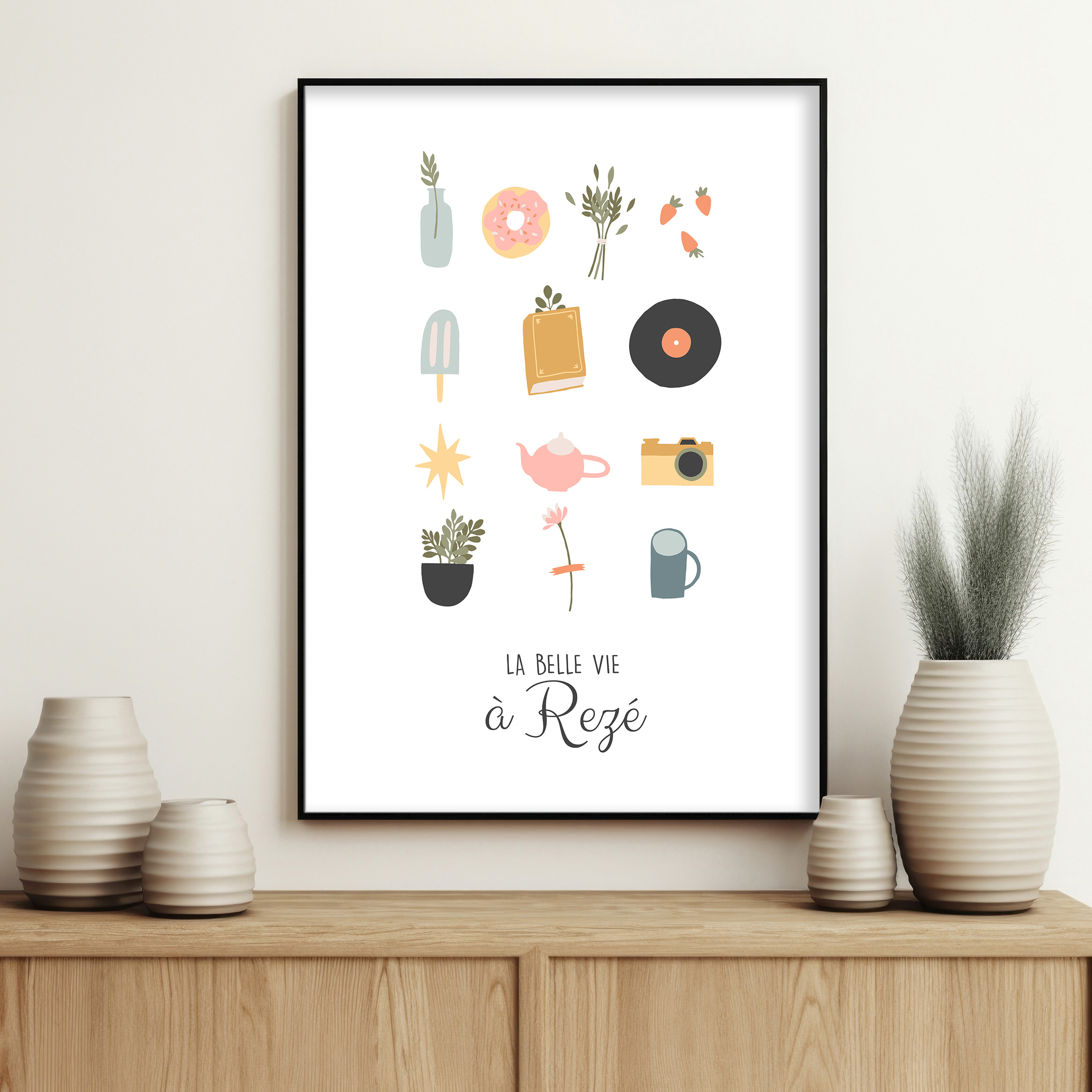 affiche Rezé La belle vie