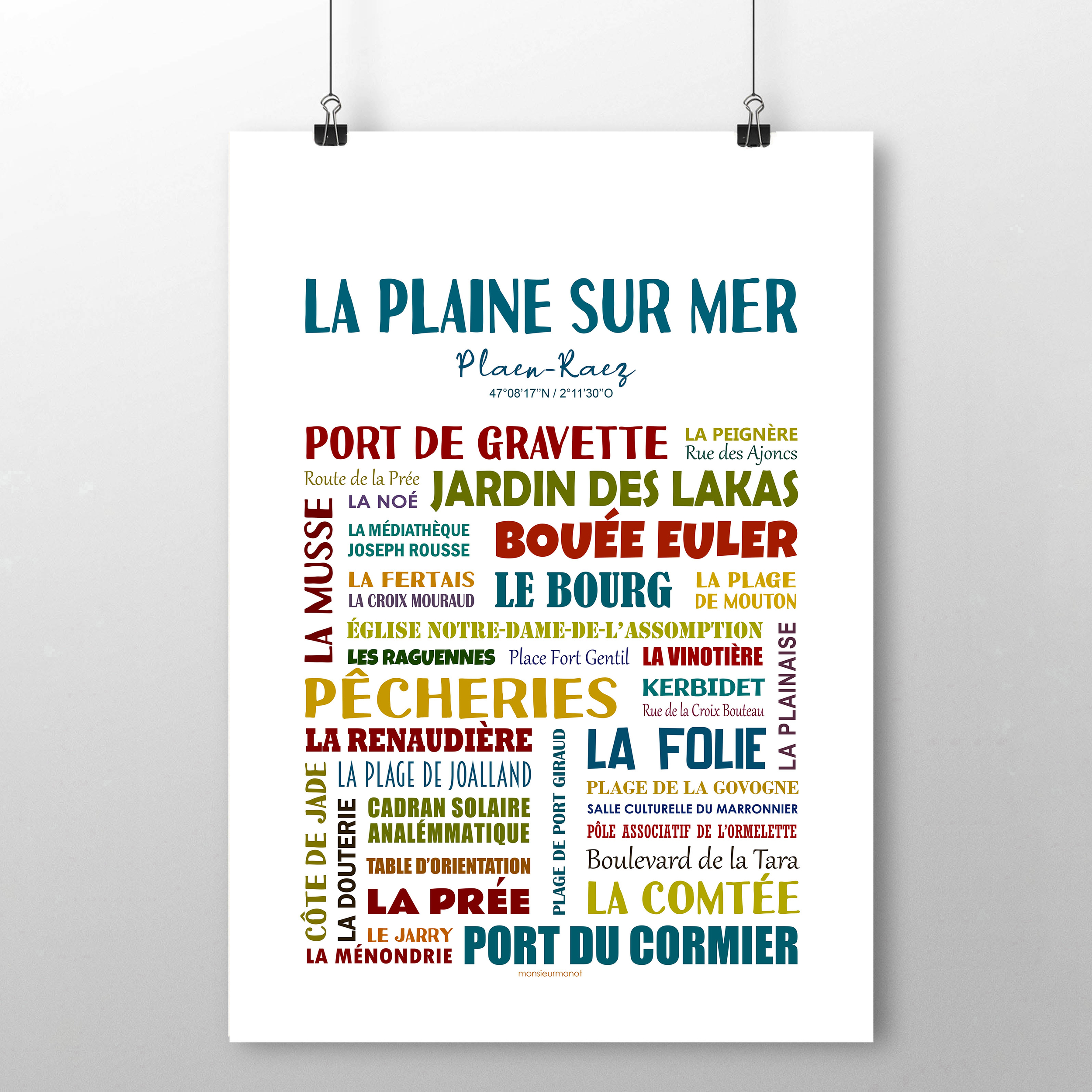 Affiche La Plaine sur Mer 2