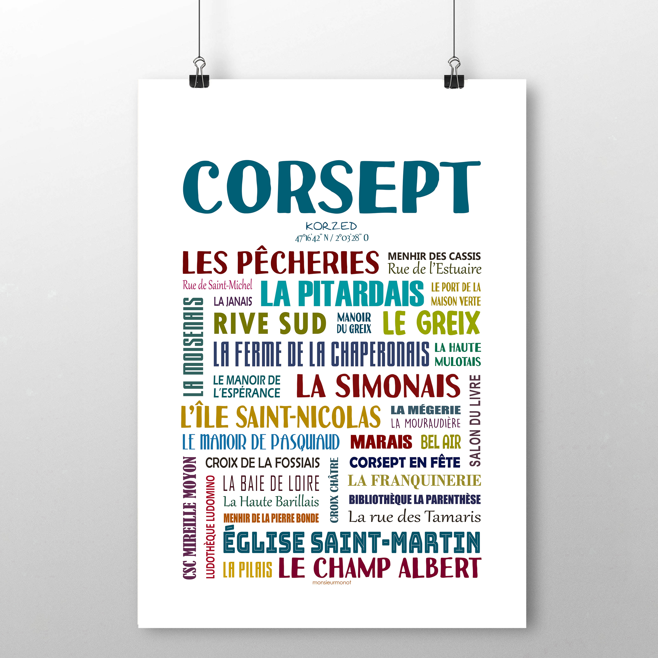 Affiche Corsept