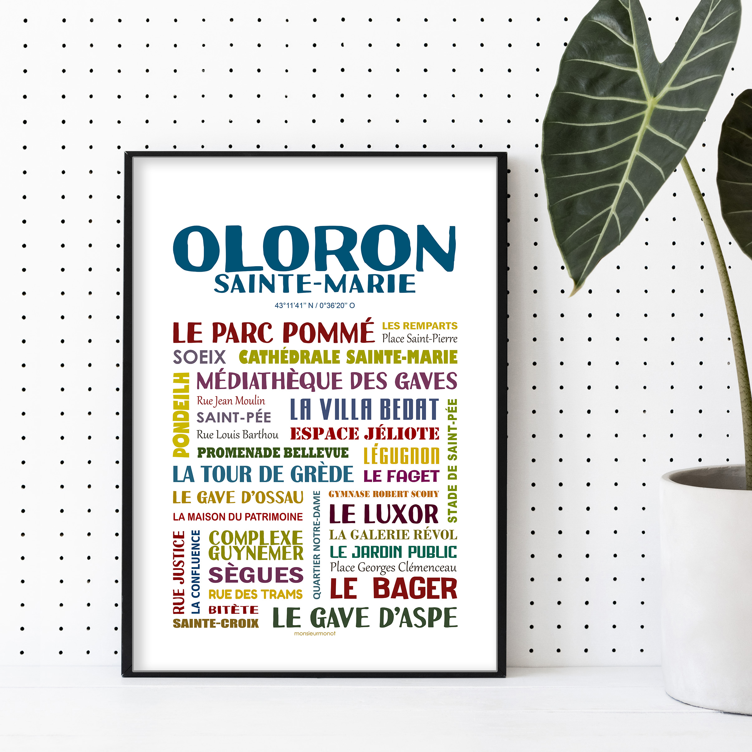 affiche de Oloron sainte-Marie
