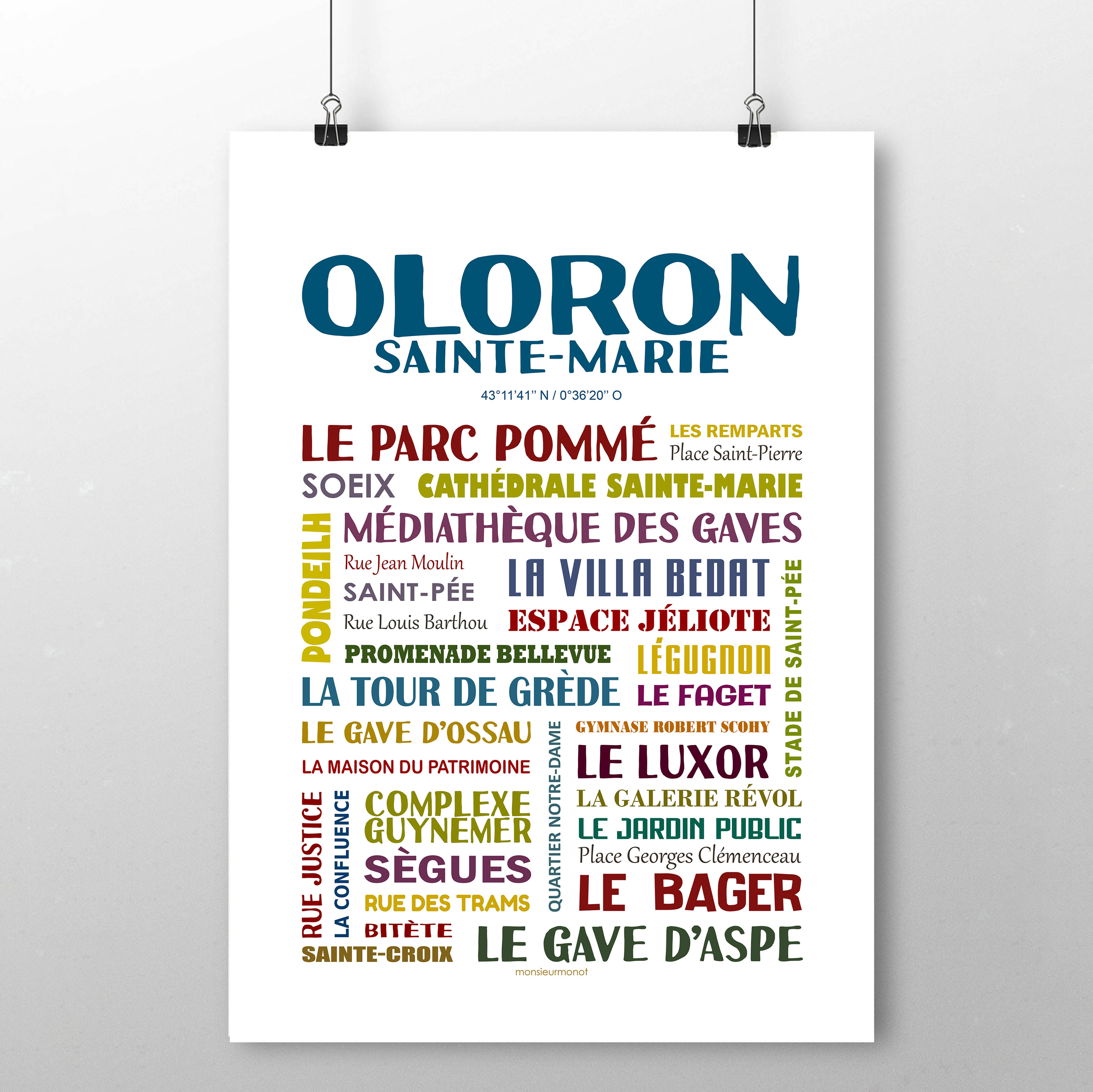 affiche de Oloron Sainte-marie 2