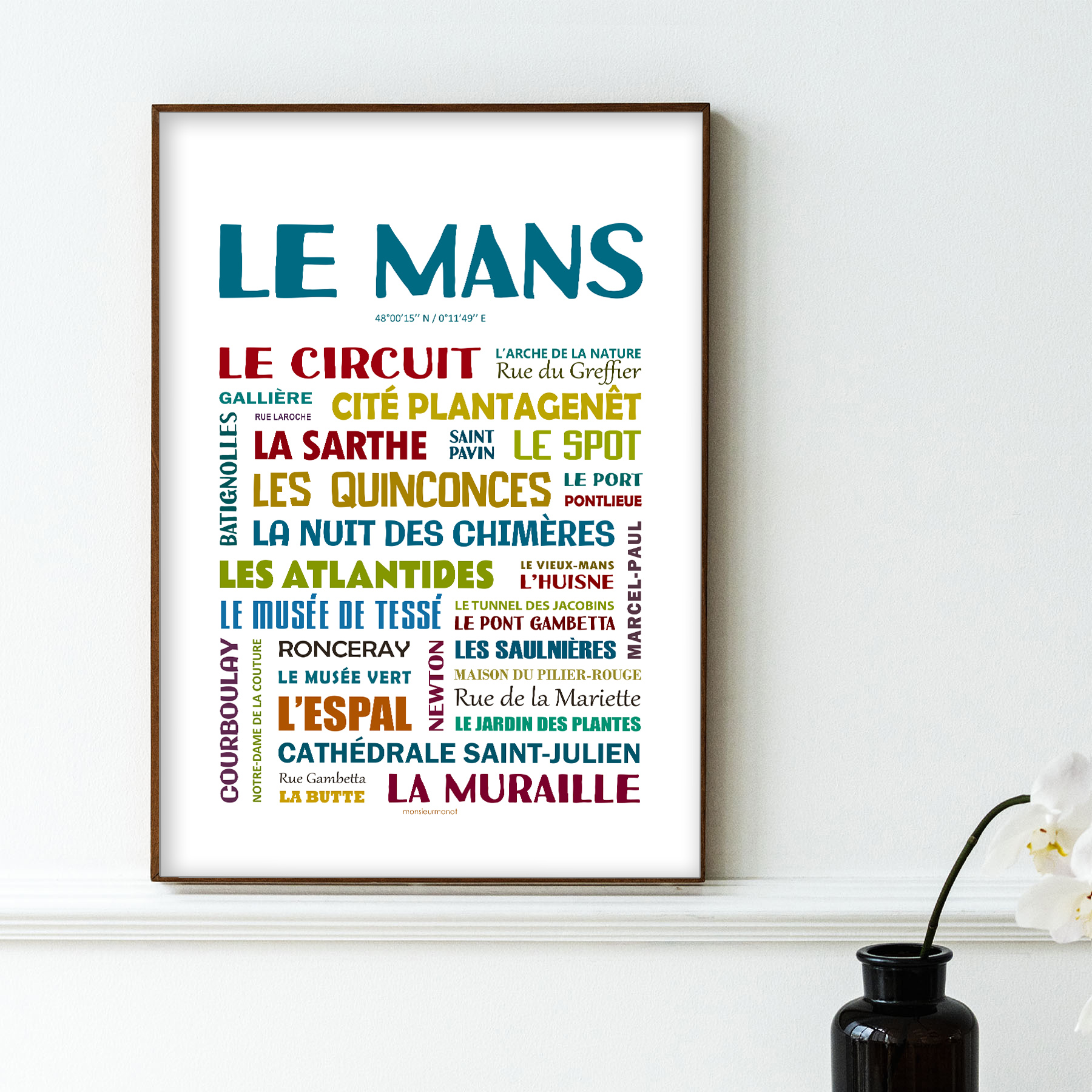 affiche Le Mans