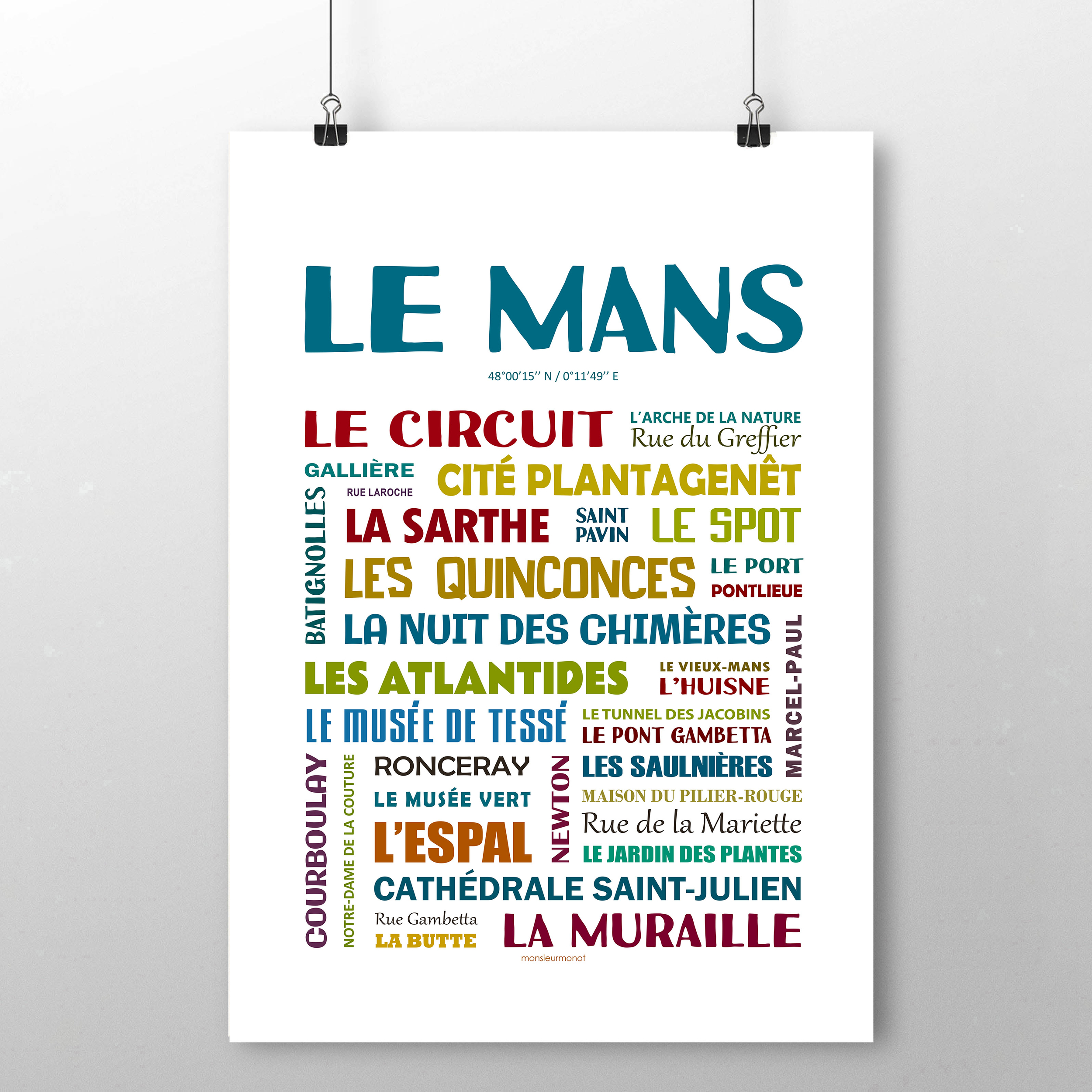 affiche Le mans 2