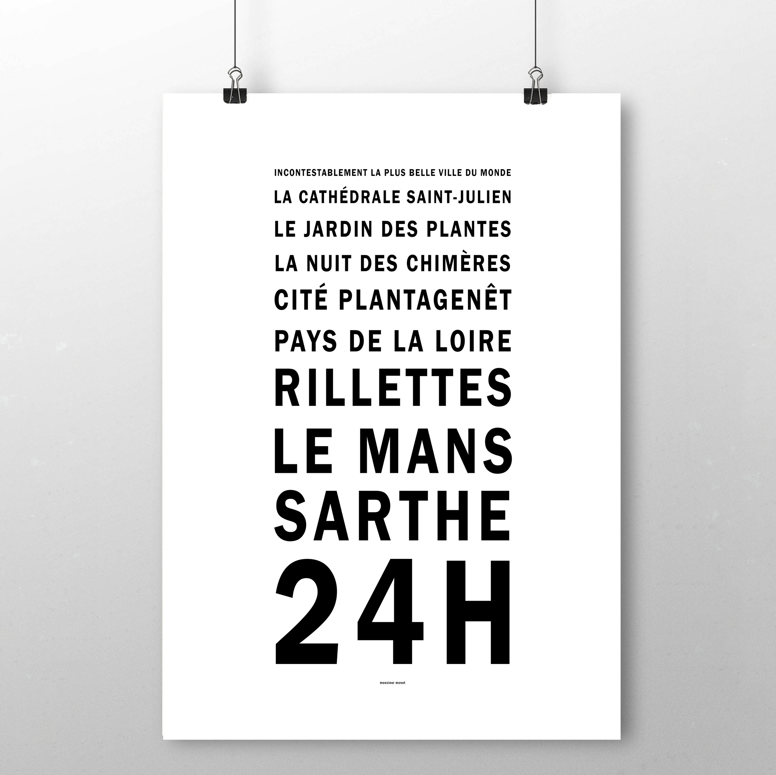 affiche Le Mans Opticien 2