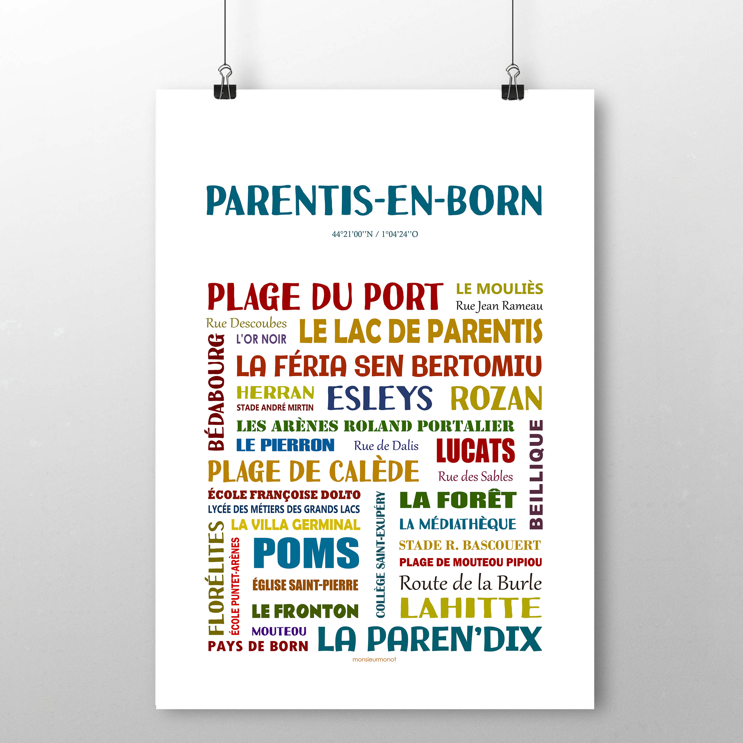 affiche Parentis en Born 2
