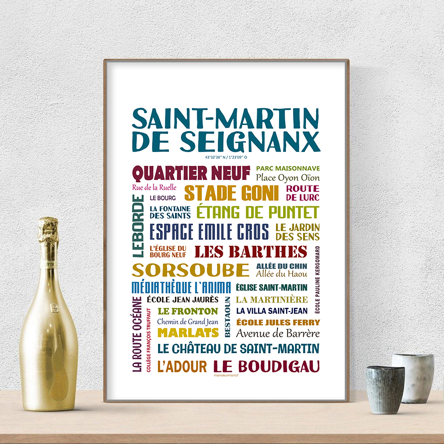 affiche Saint-Martin de Seignanx