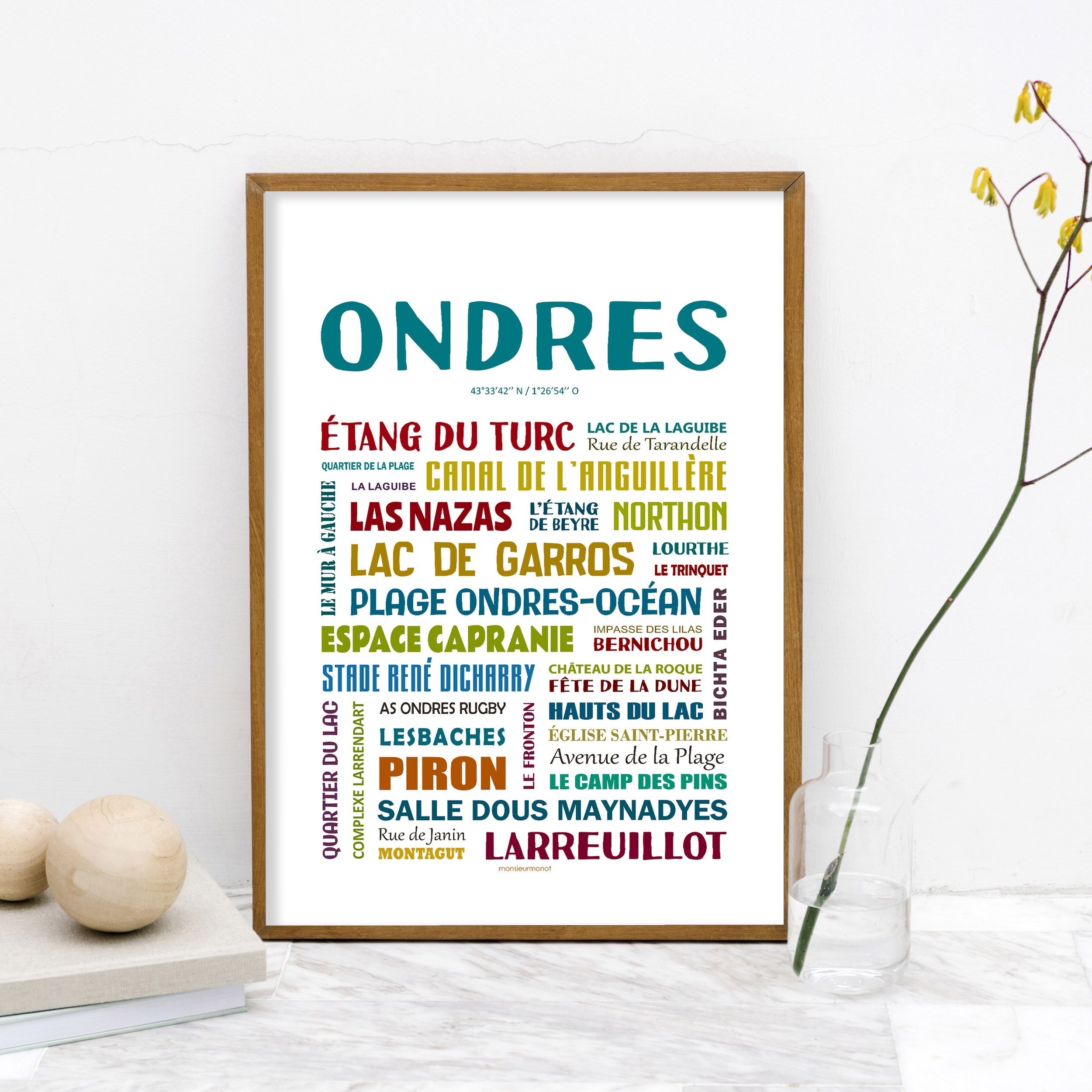 Affiche Ondres
