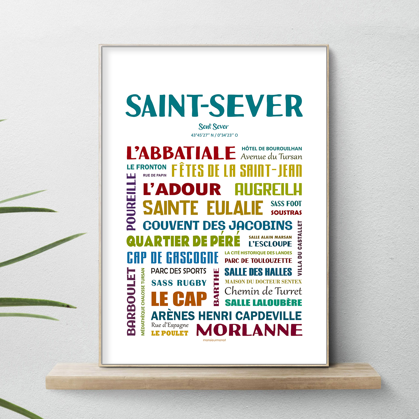 affiche Saint-Sever