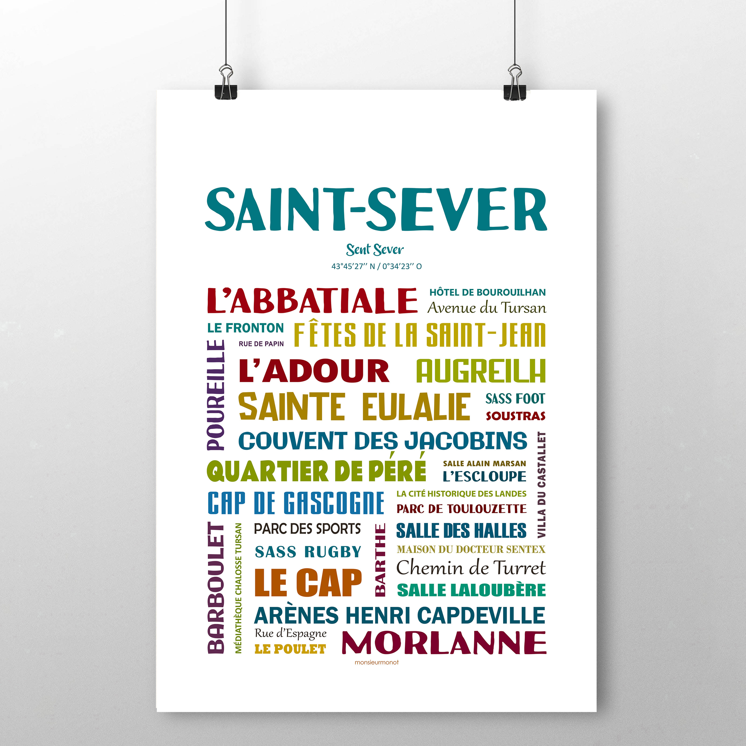 affiche Saint-Sever 2