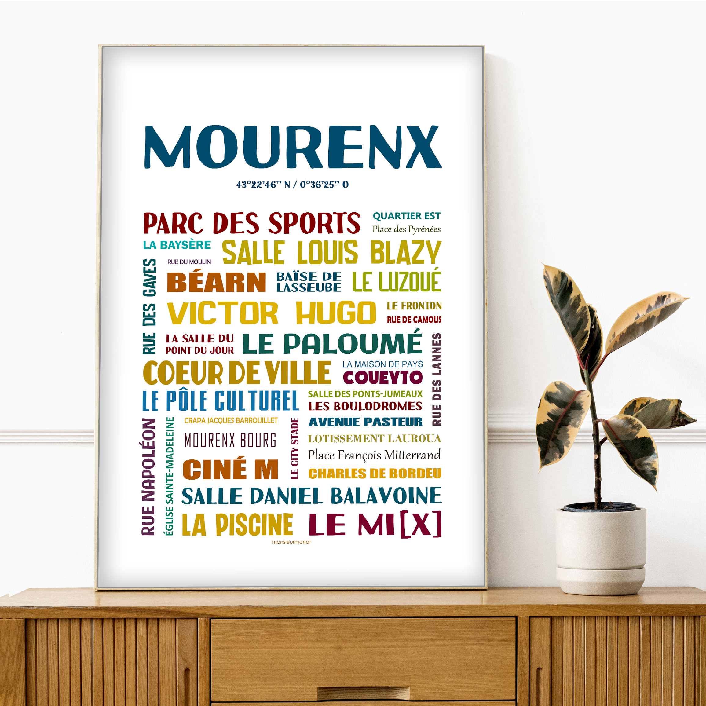 affiche Mourenx
