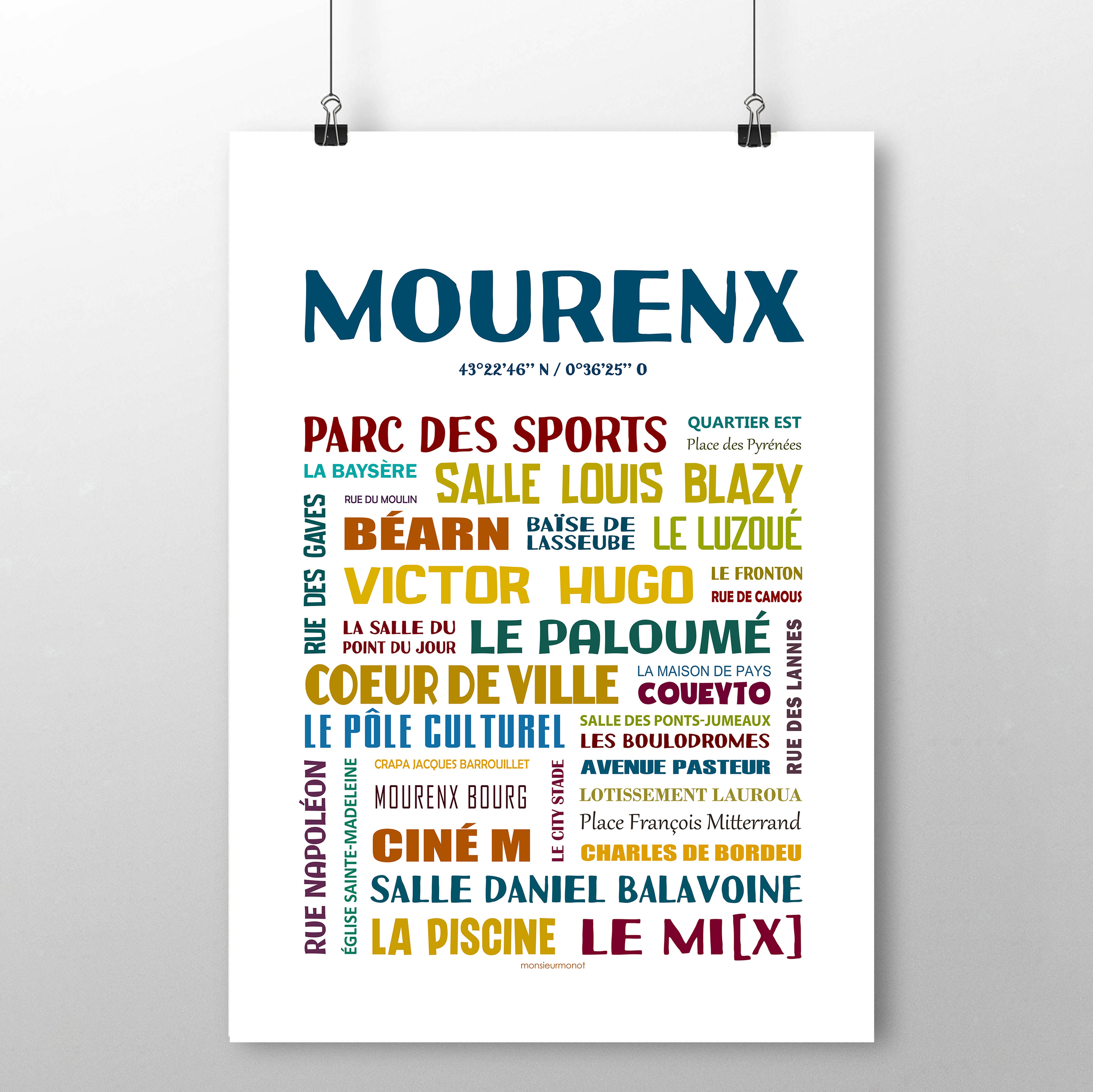 affiche Mourenx 2