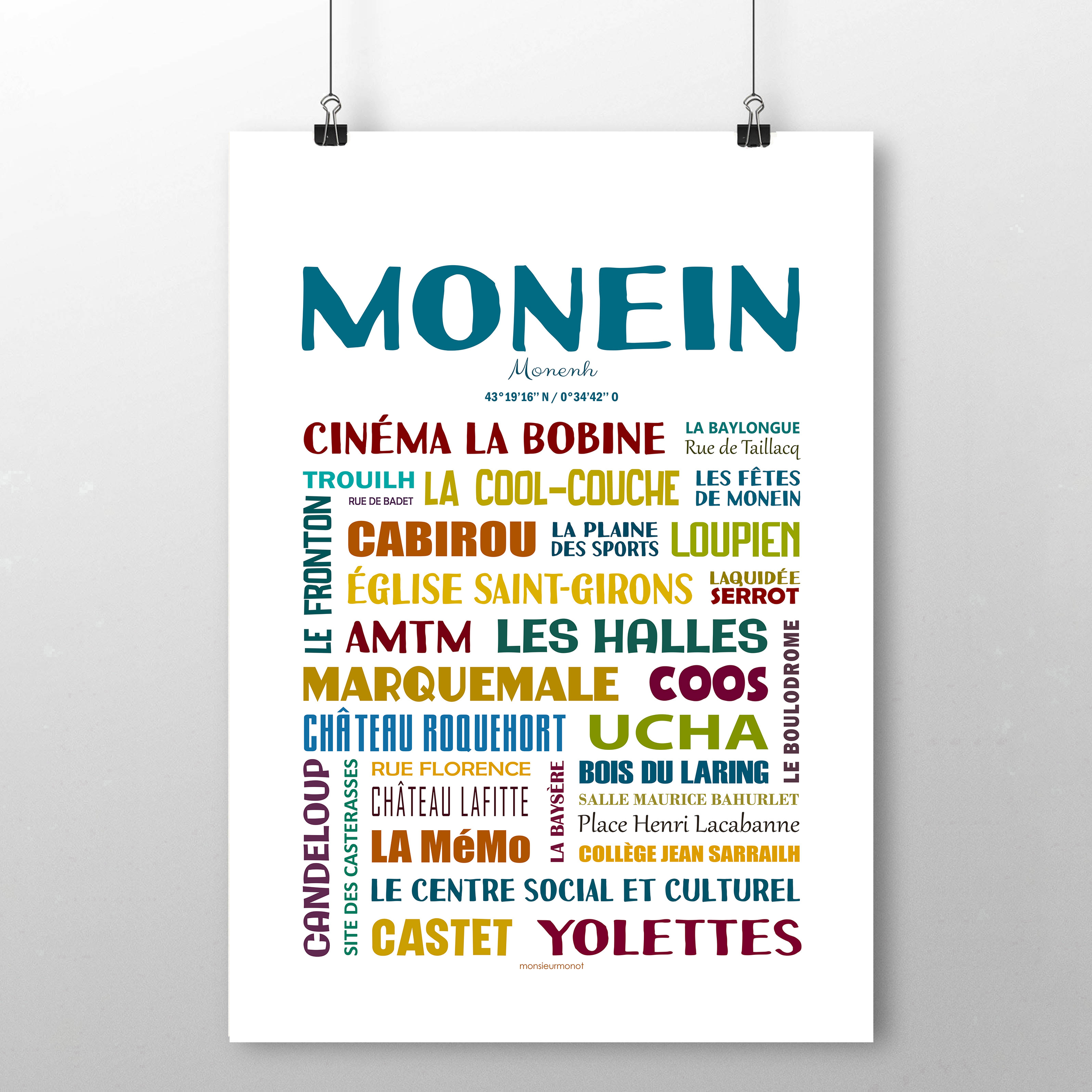 affiche de Monein 2