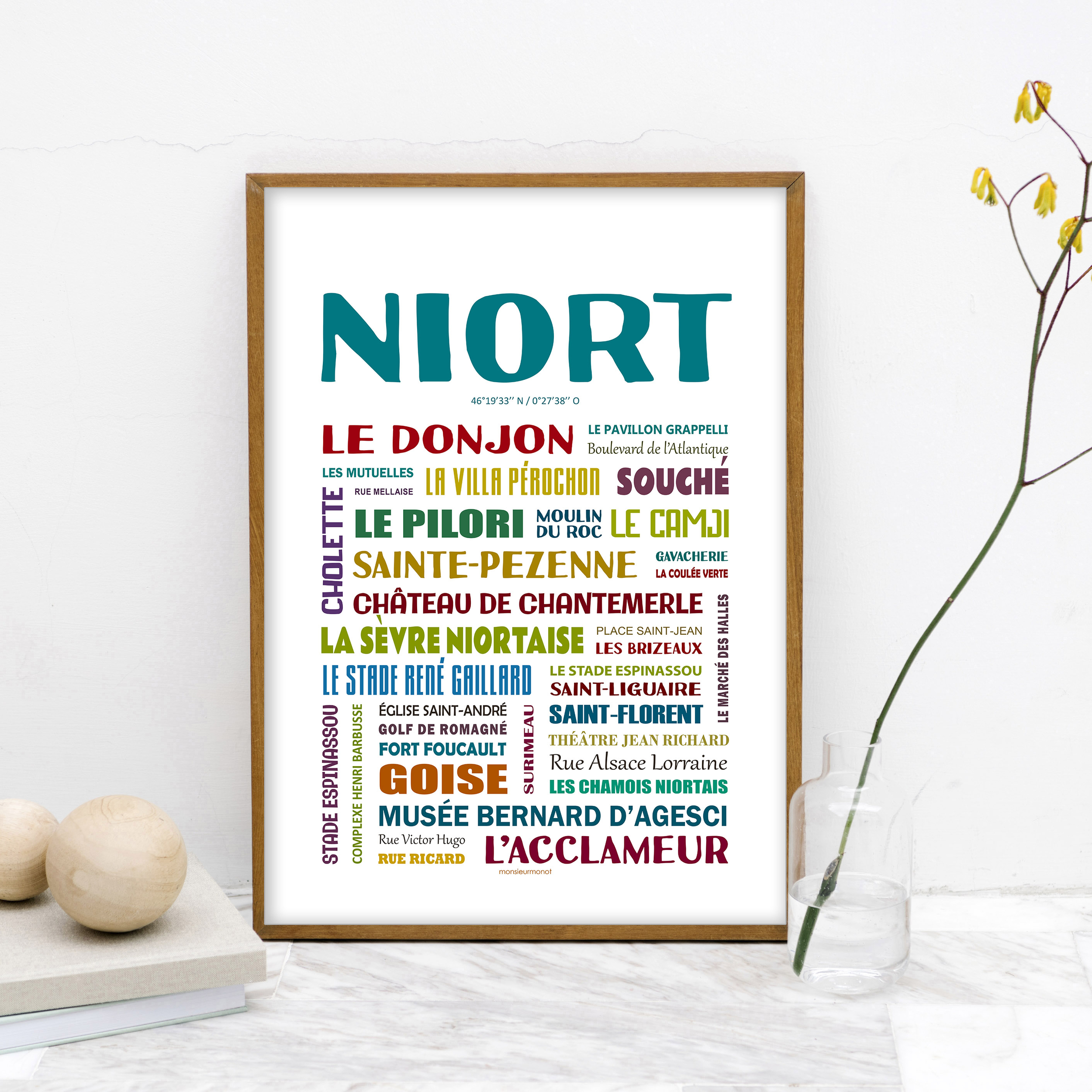 Affiche Niort