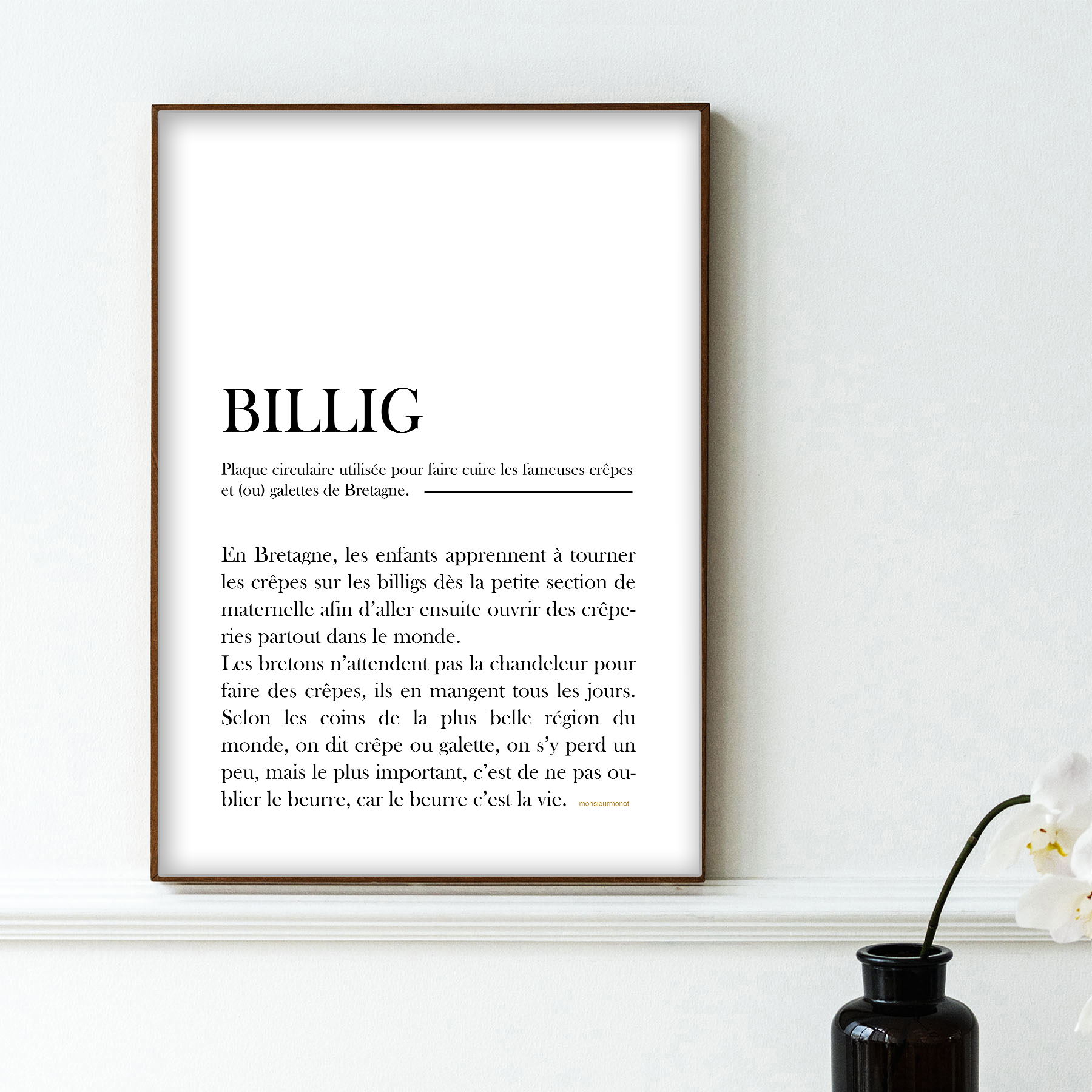 affiche Billig
