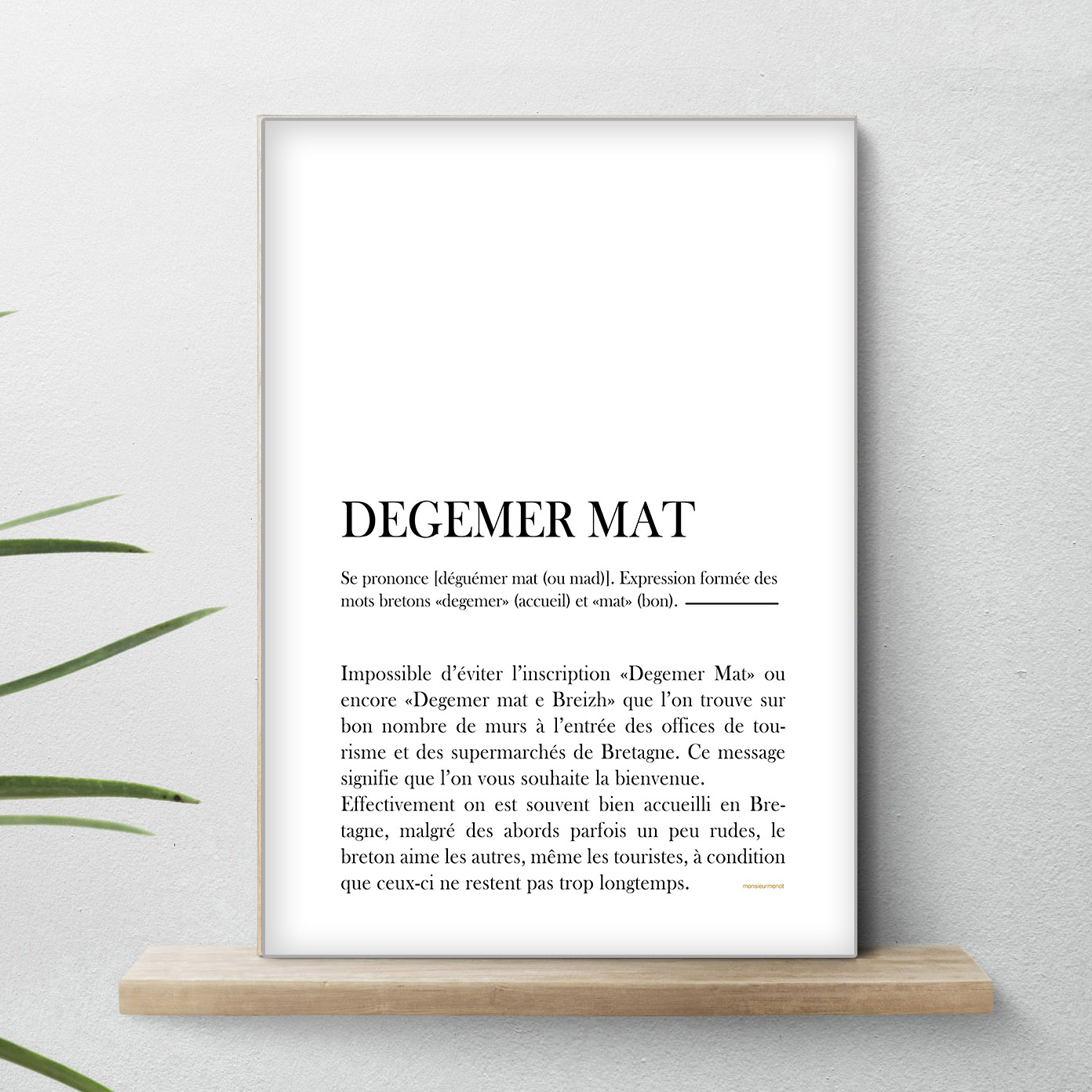affiche Degemer Mat