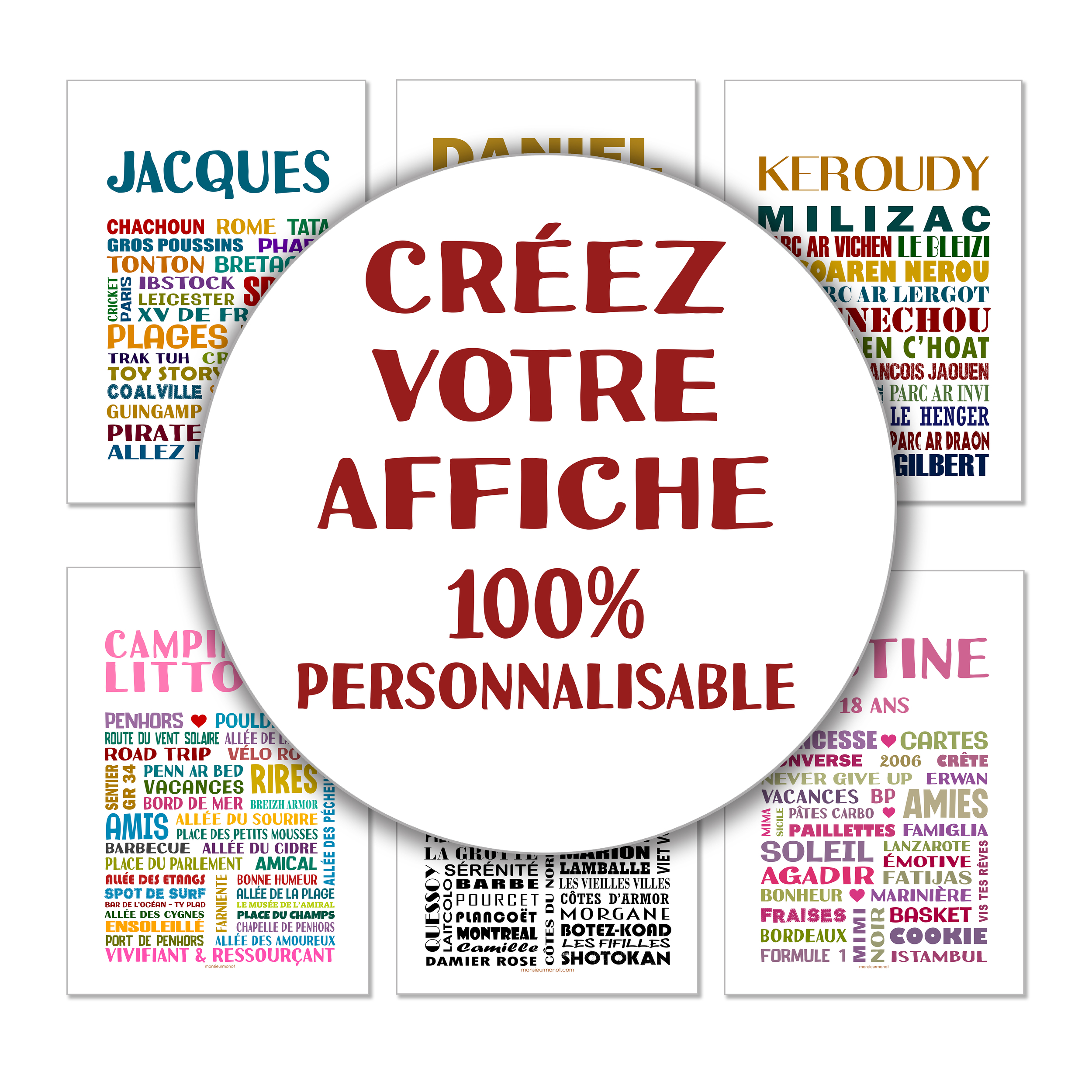 affiche personnalisable 9 new