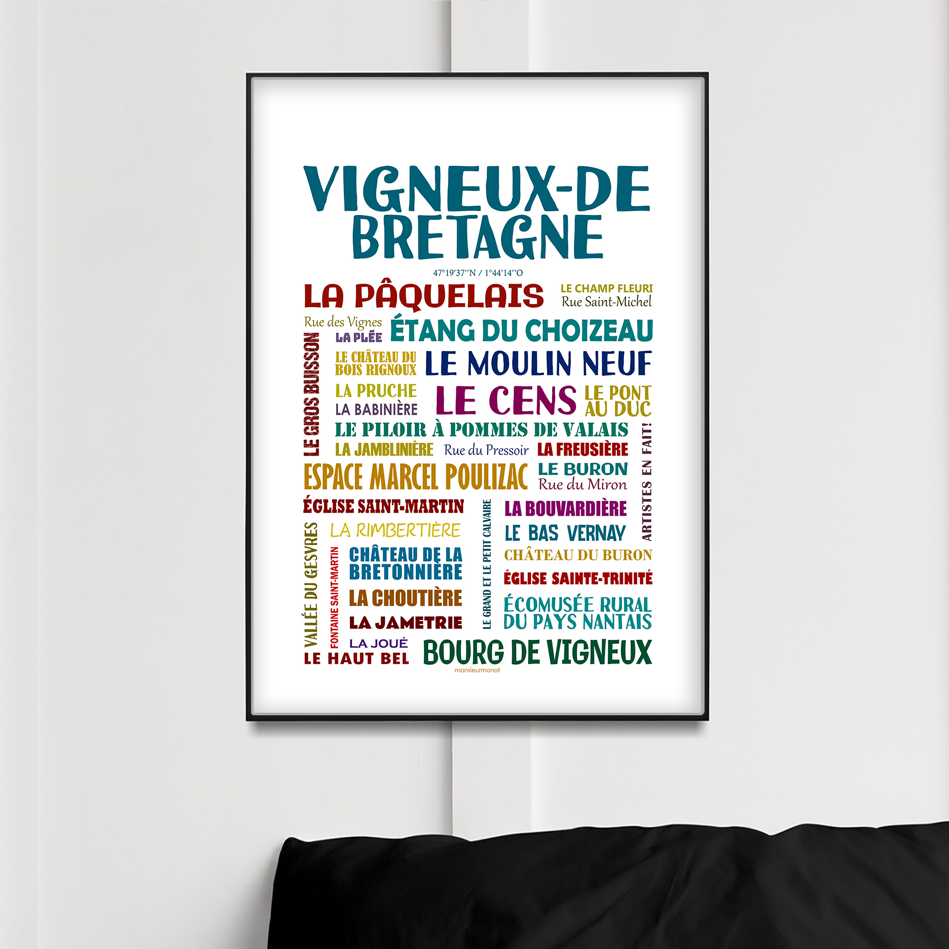 Affiche Vigneux de Bretagne