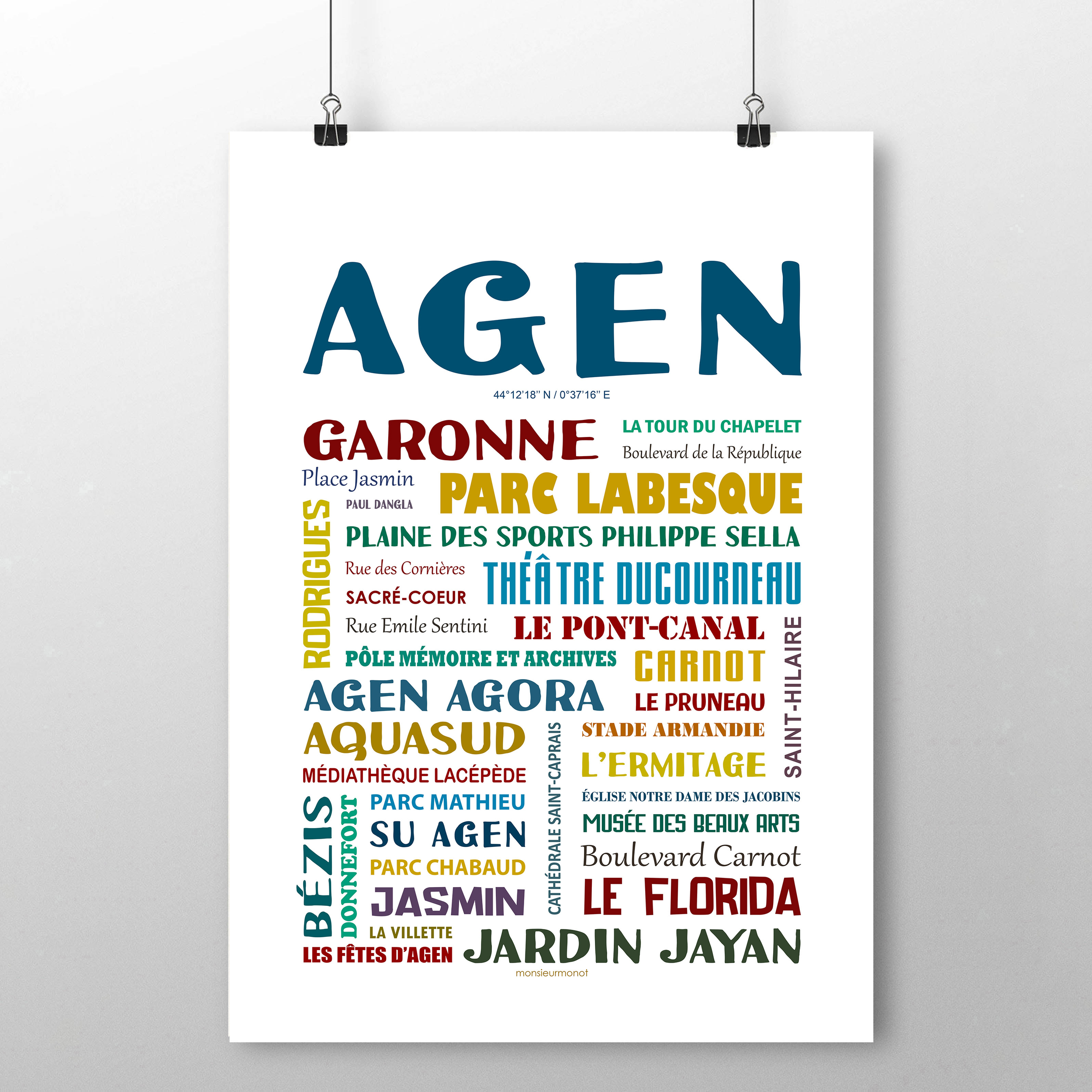 Affiche Agen 2