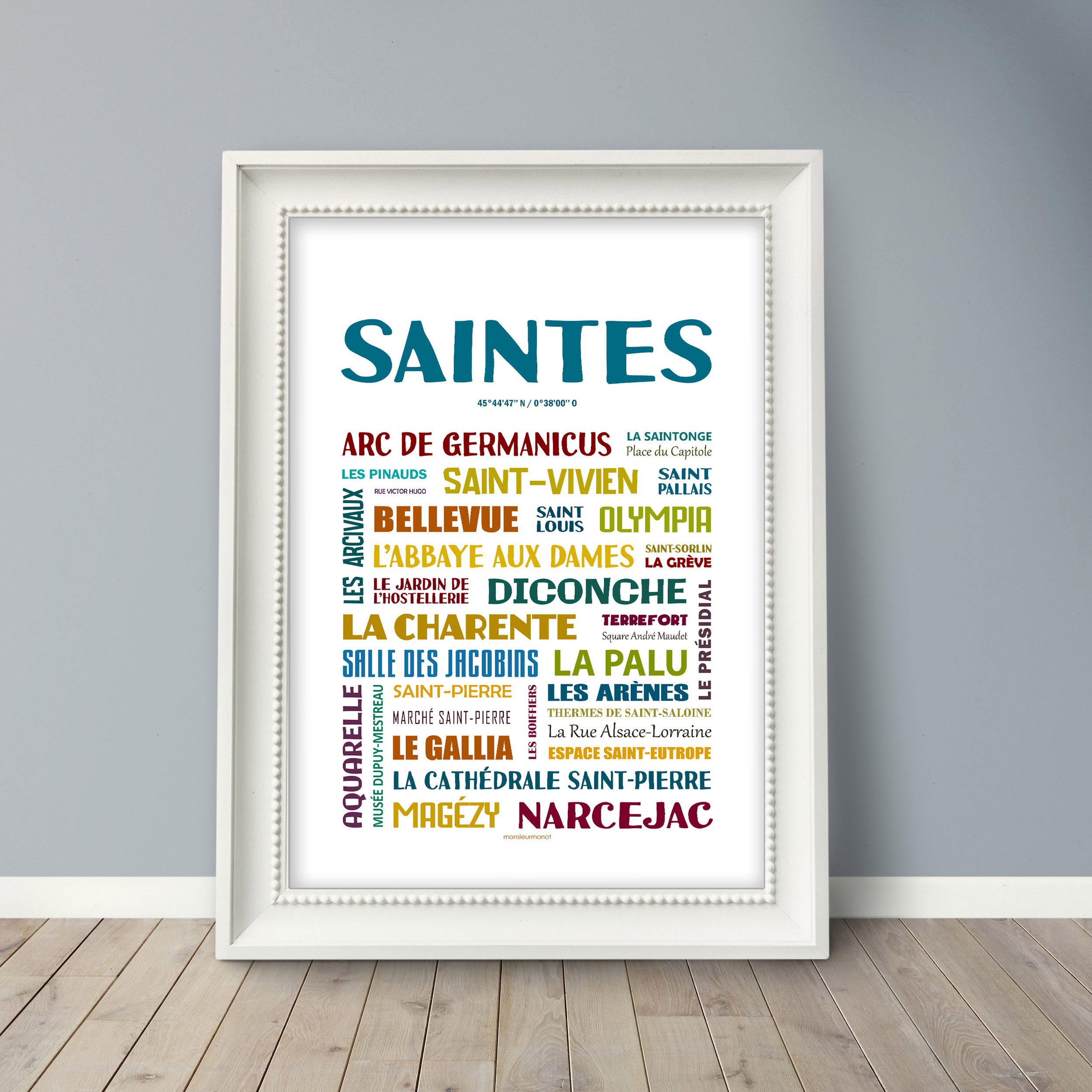 Affiche Saintes