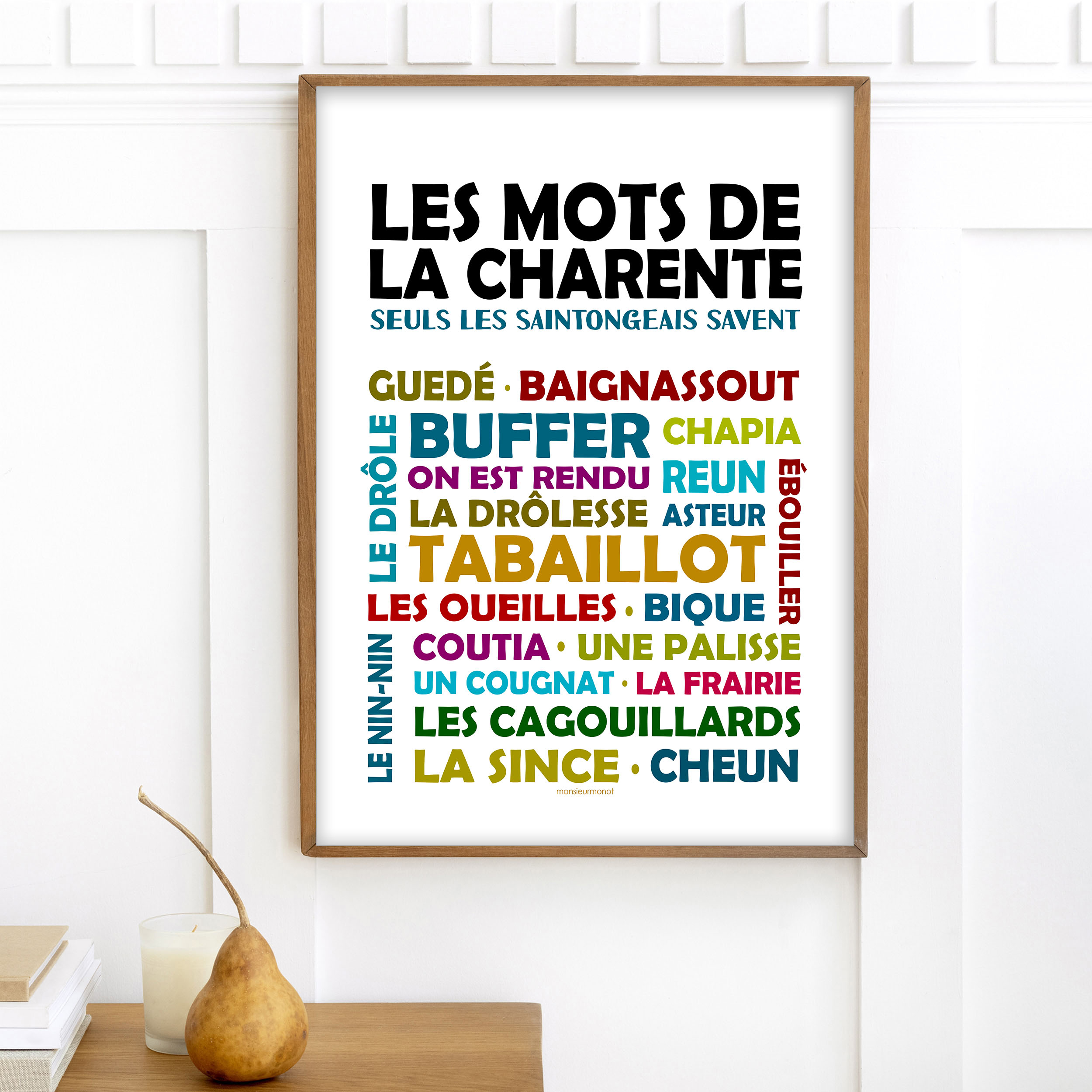 affiche Les Mots de la Charente