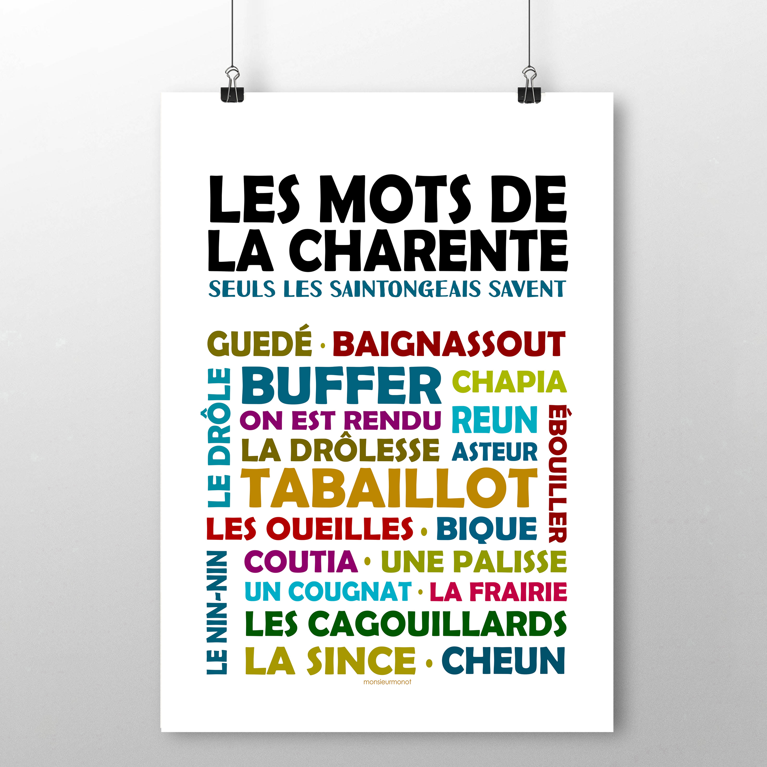 affiche Les Mots de la Charente 2
