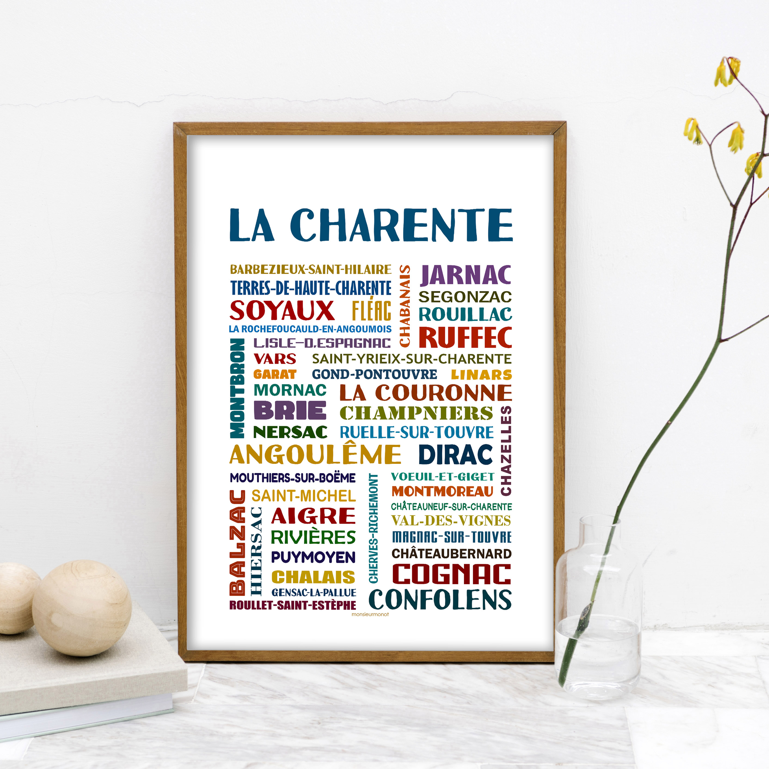 Affiche La Charente