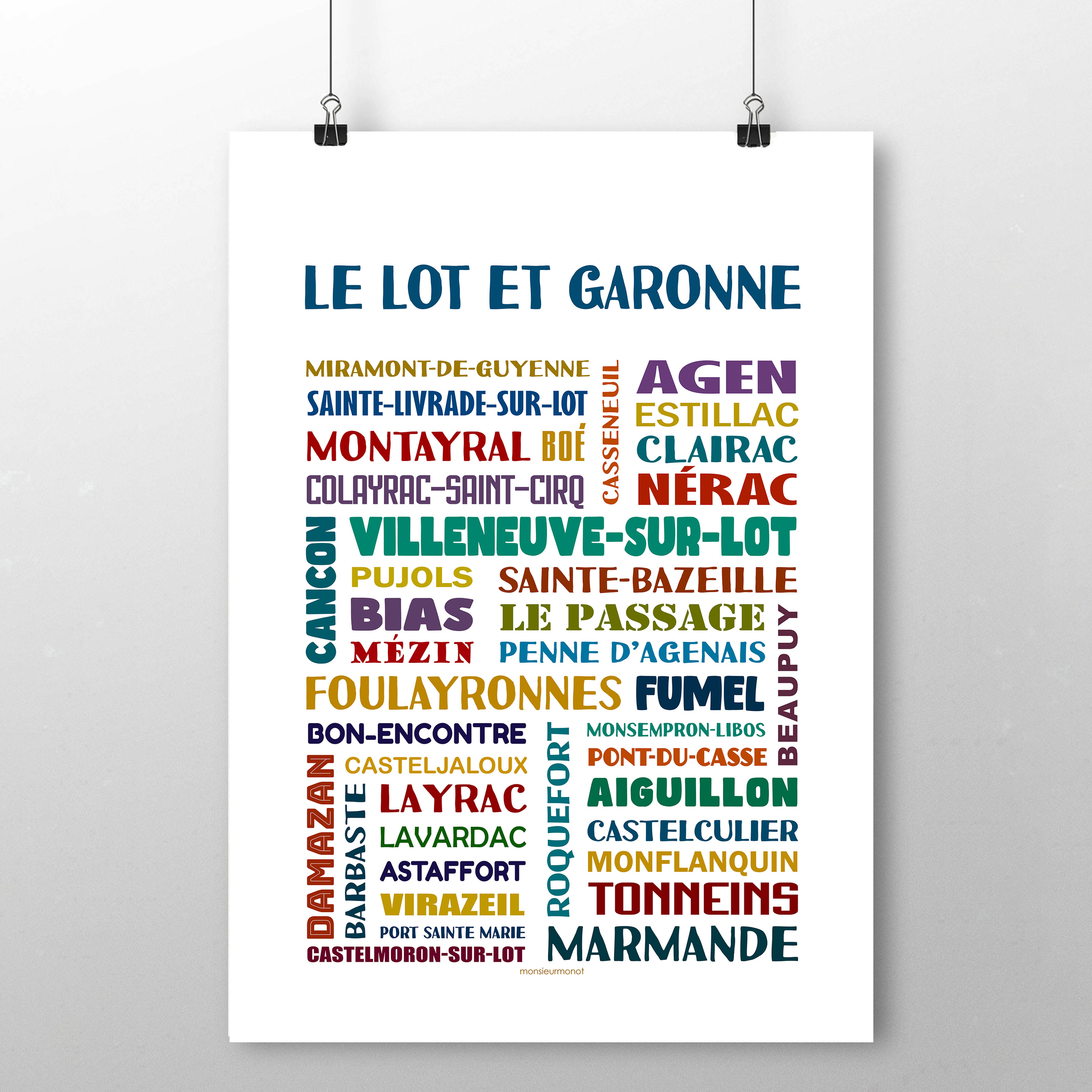 affiche Le Lot et Garonne  2