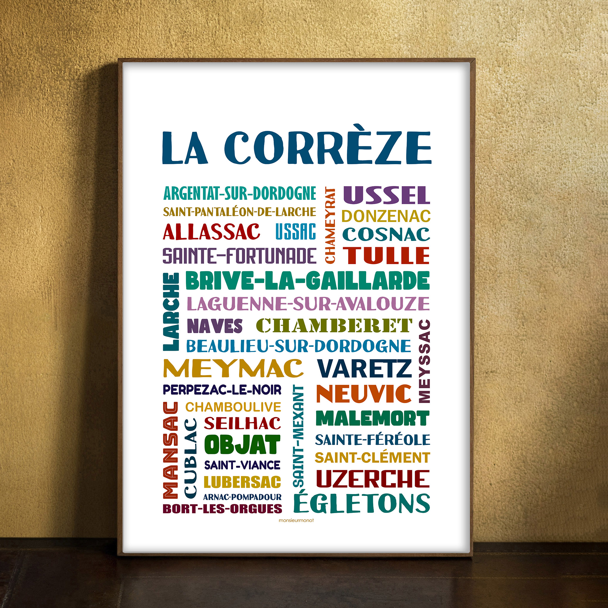 affiche de Corrèze