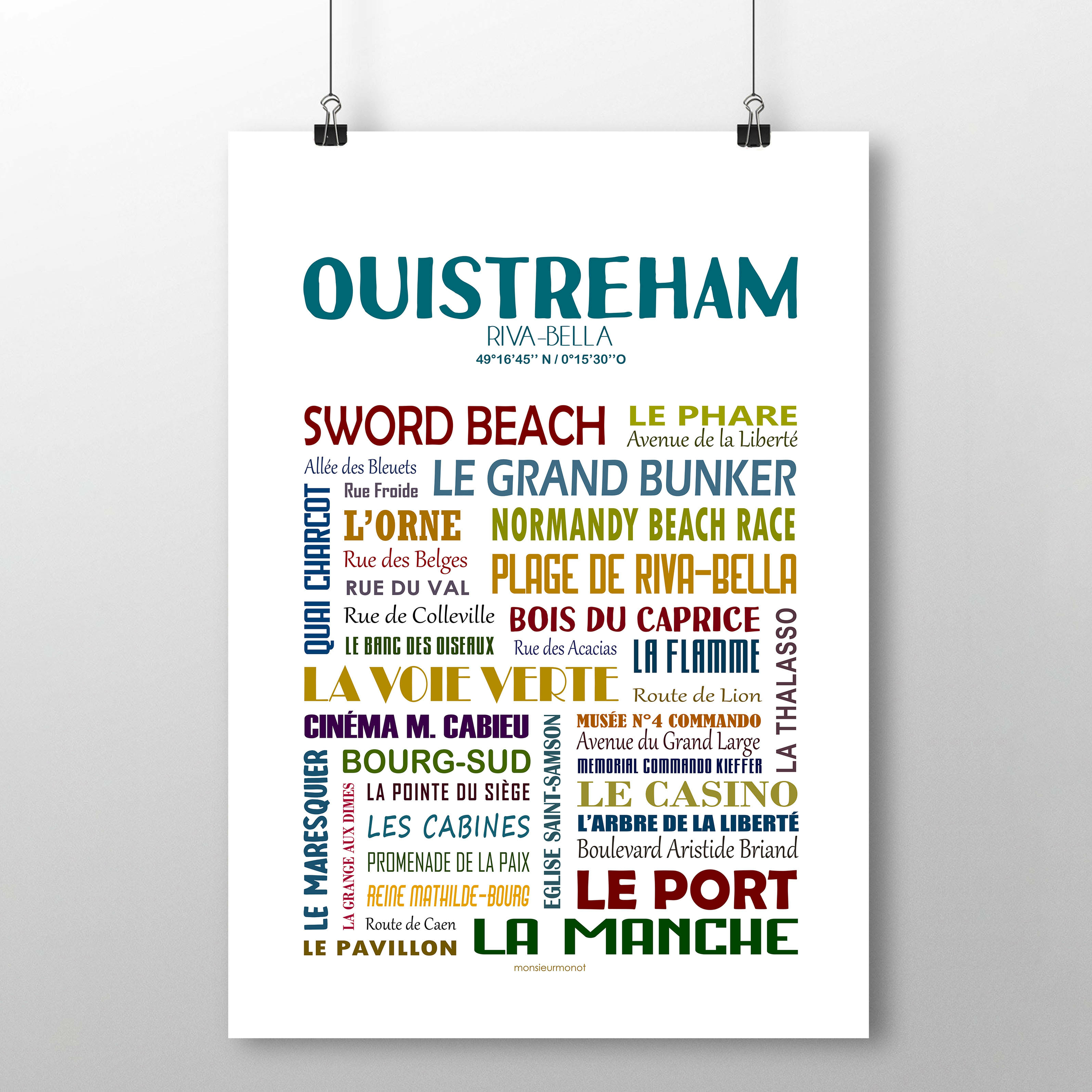 affiche ouistreham NEW