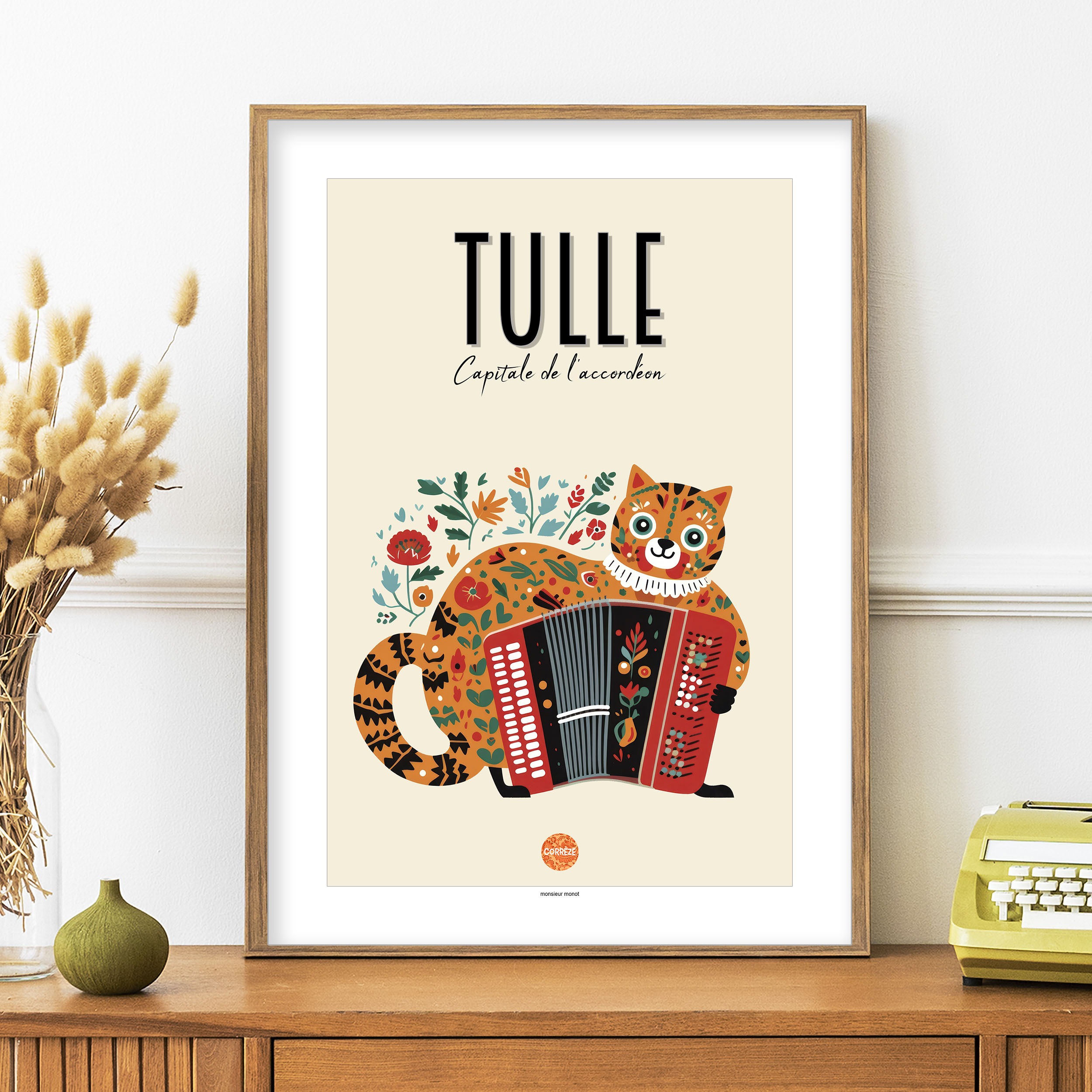 affiche Tulle - Accordéon