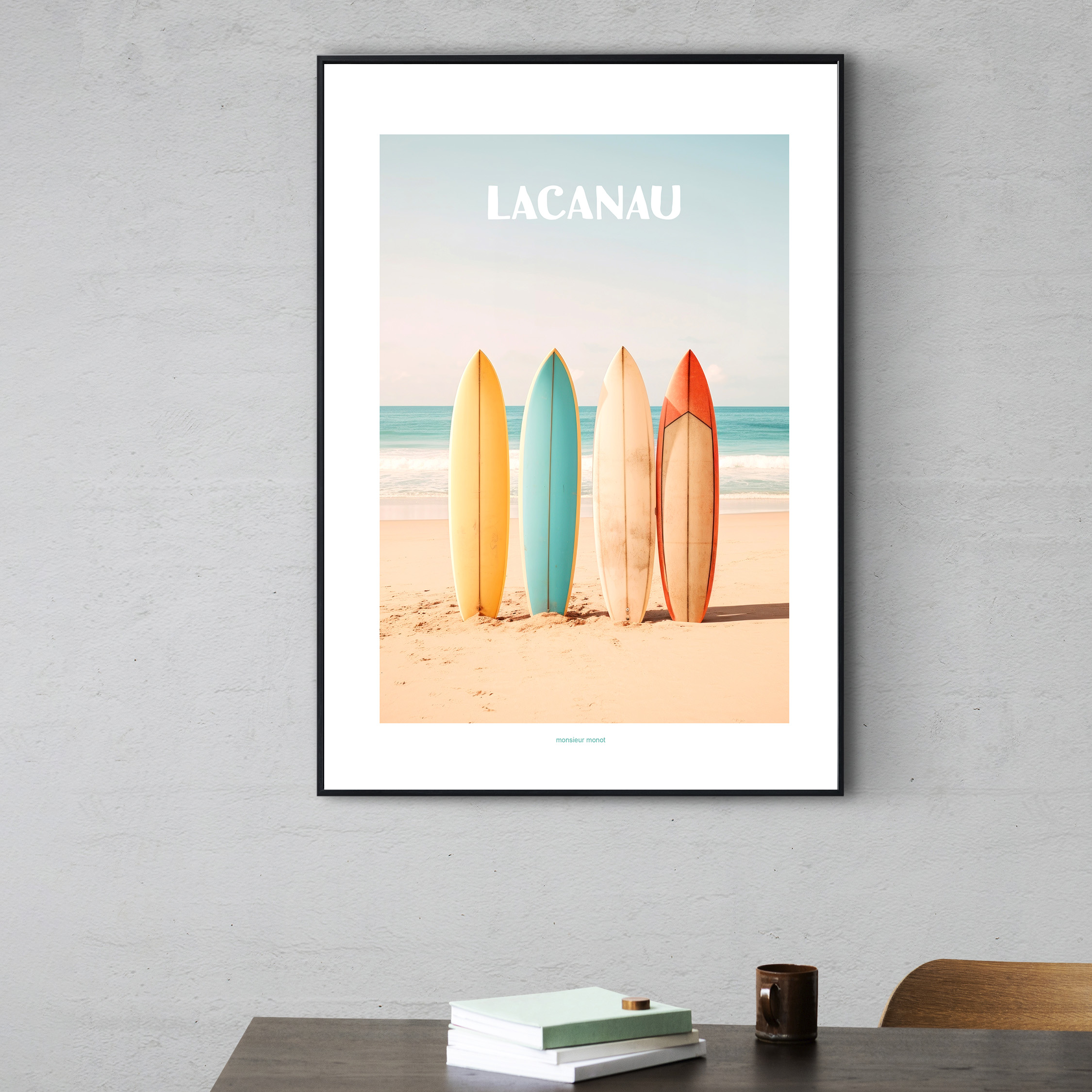 Lacanau surf 4 planches