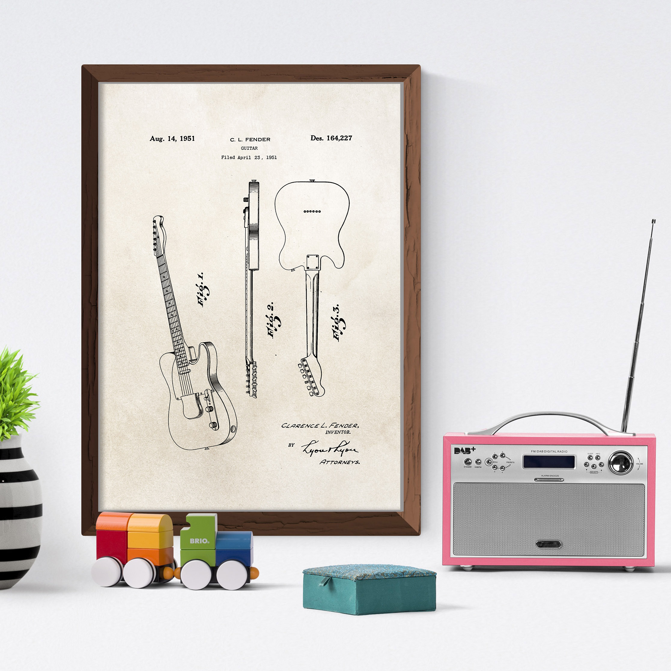 brevet guitare fender telecaster b