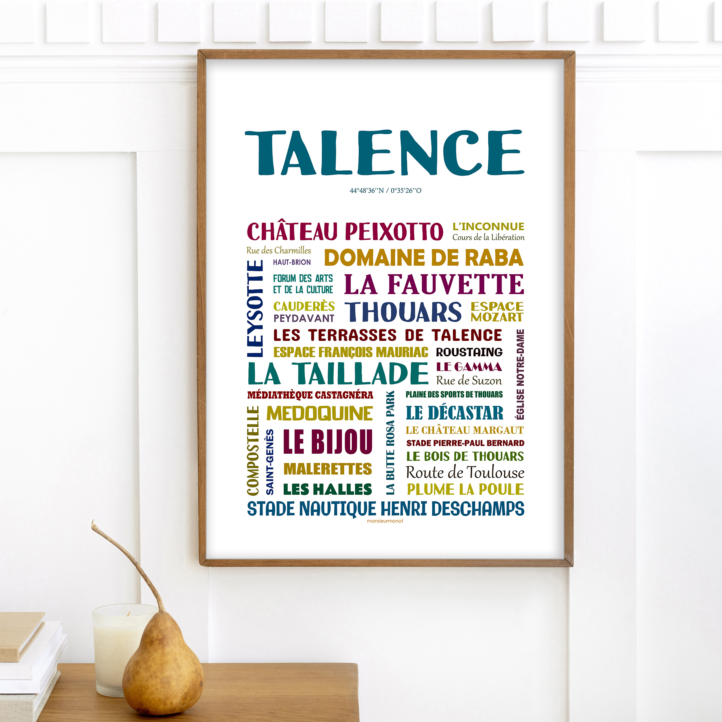 affiche Talence