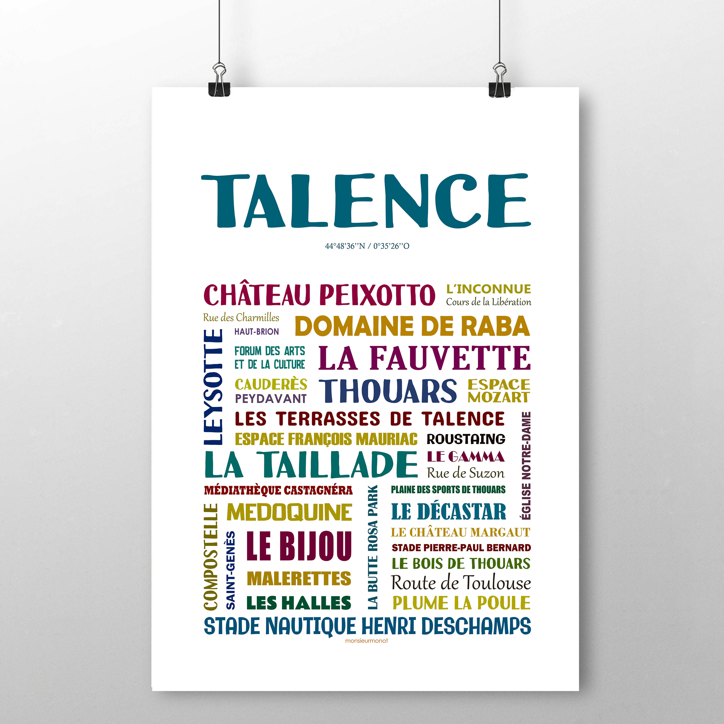 affiche Talence 2