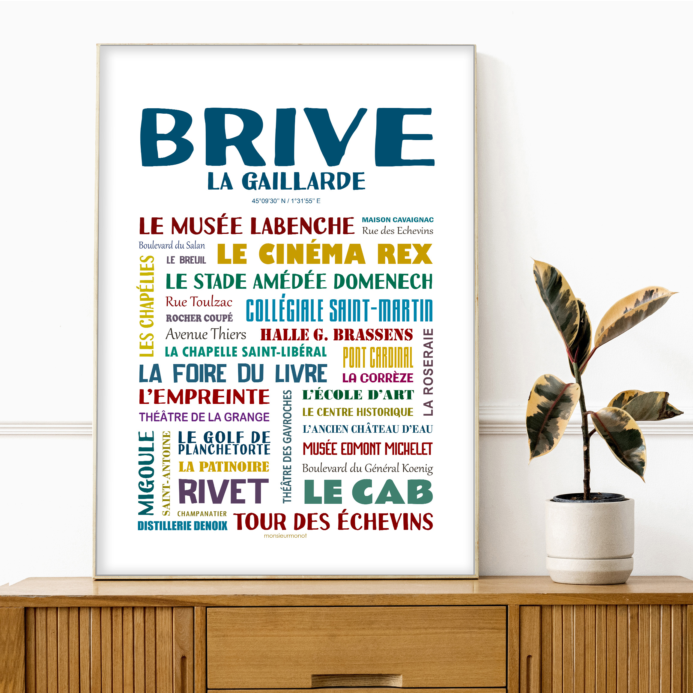 affiche de Brive La gaillarde