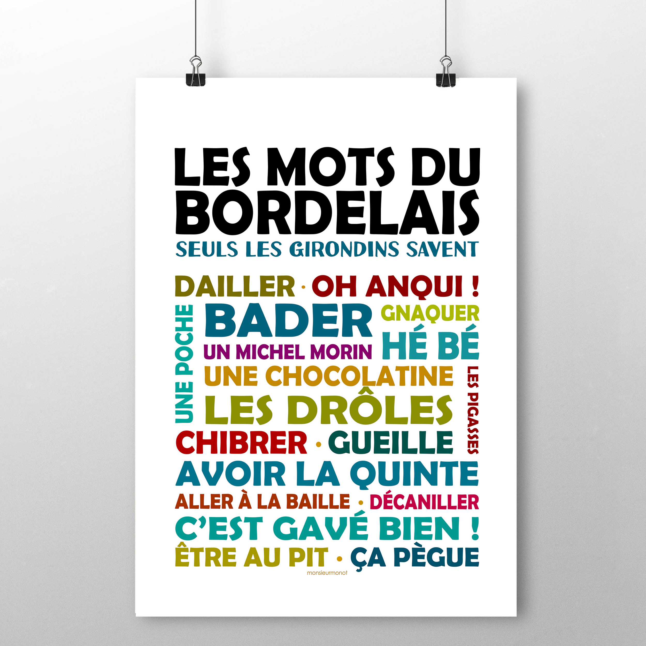 affiche les Mots du Bordelais 2