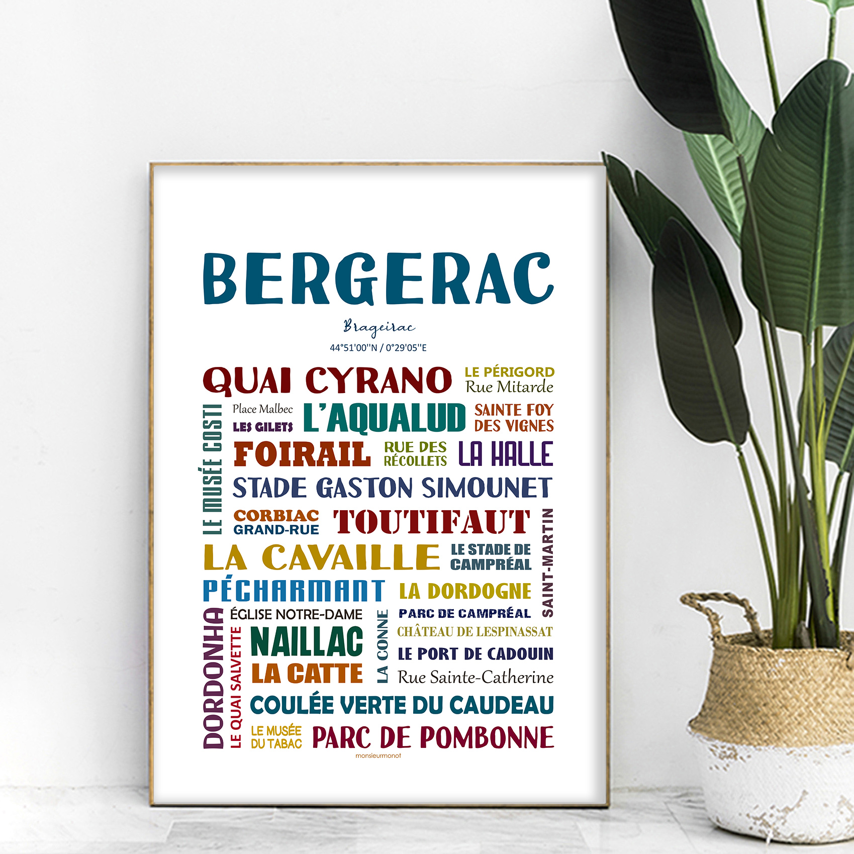 affiche Bergerac