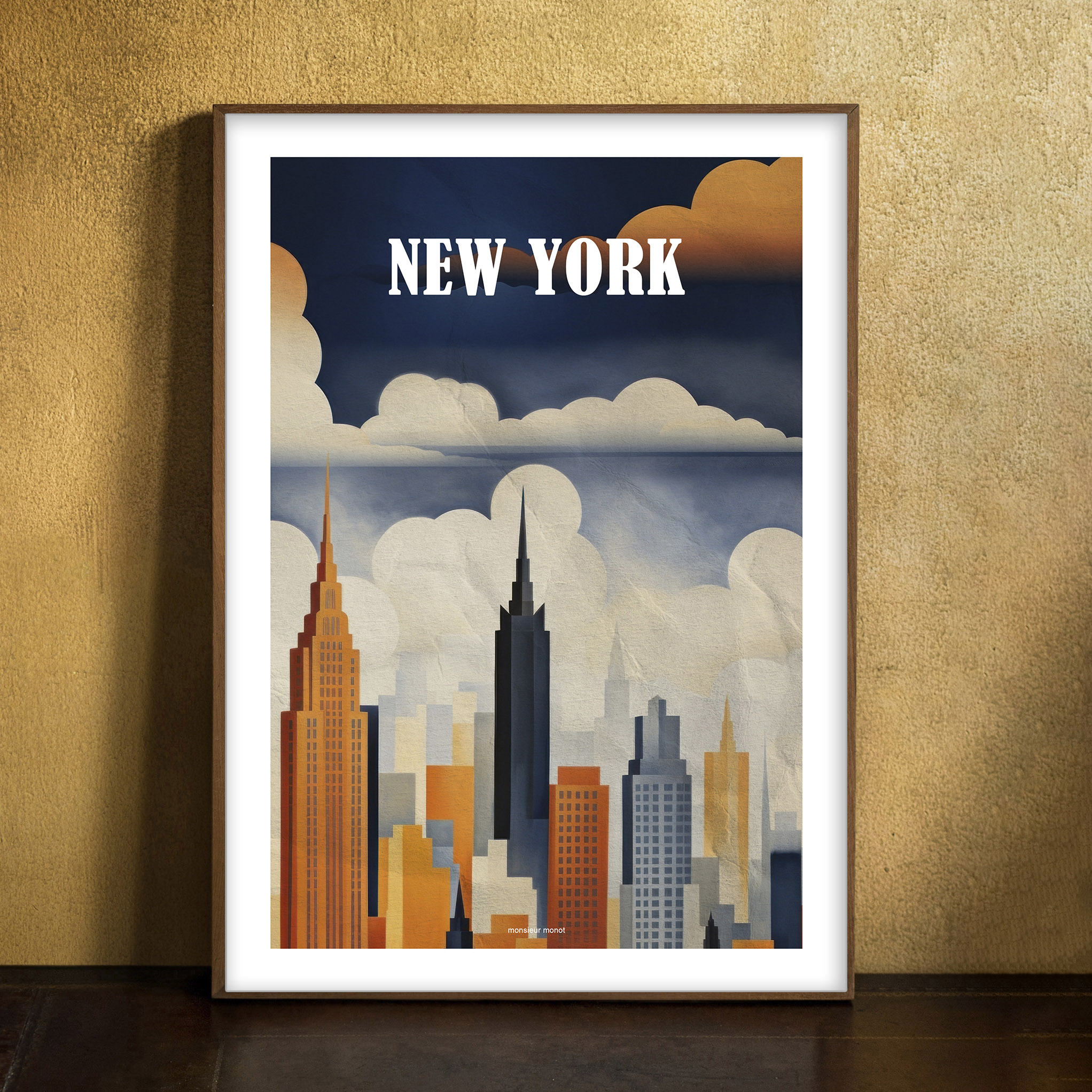 affiche NEW YORK Buildings